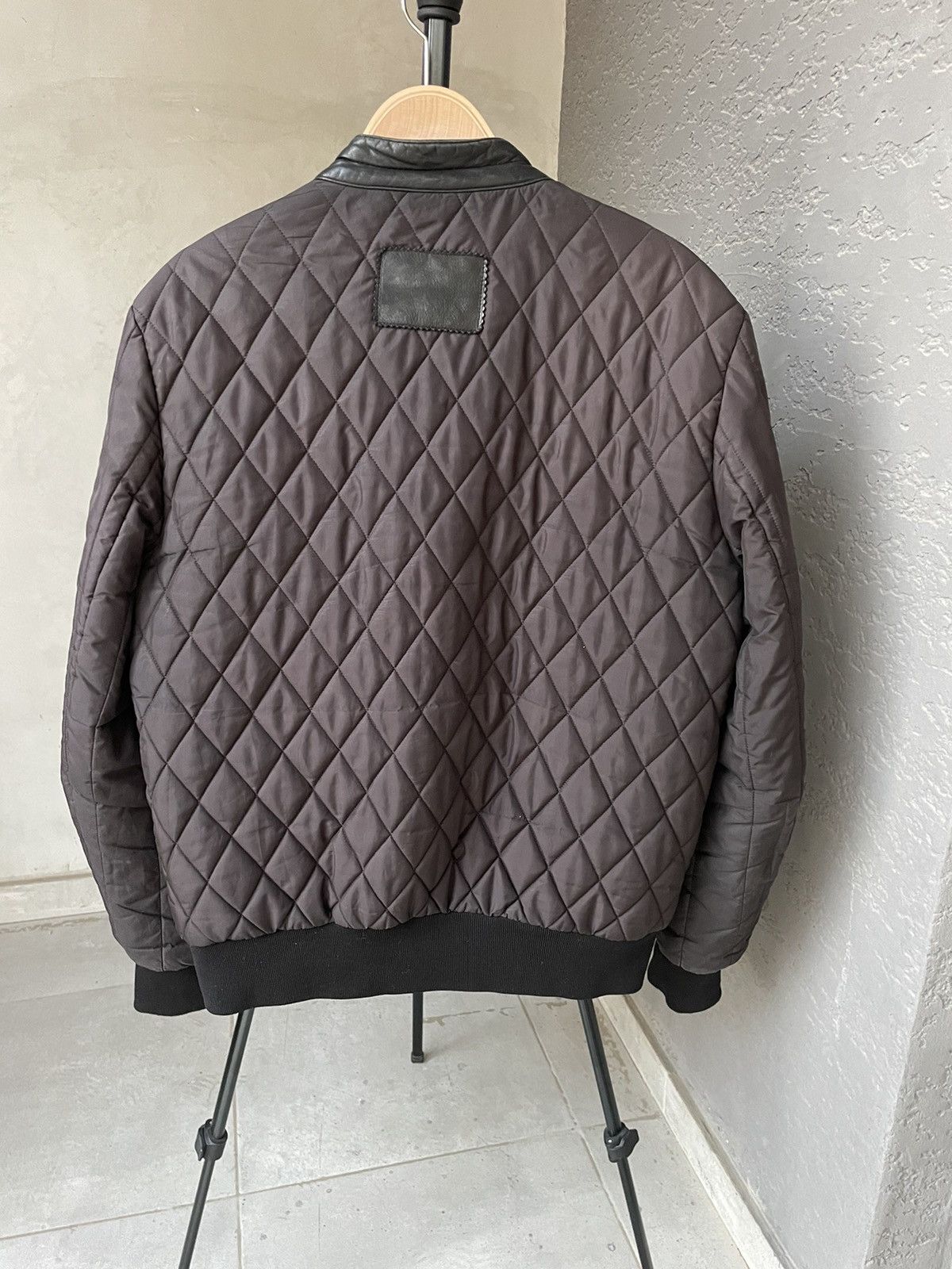 Maison Margiela Maison Martin Margiela leather trim bomber jacket Size US L / EU 52-54 / 3 - 3 Thumbnail
