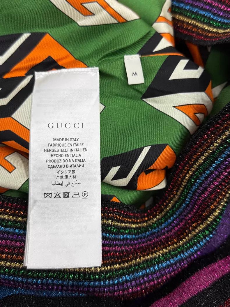 Gucci Gucci Colorful striped cardigan jacket Size M / US 6-8 / IT 42-44 - 5 Thumbnail