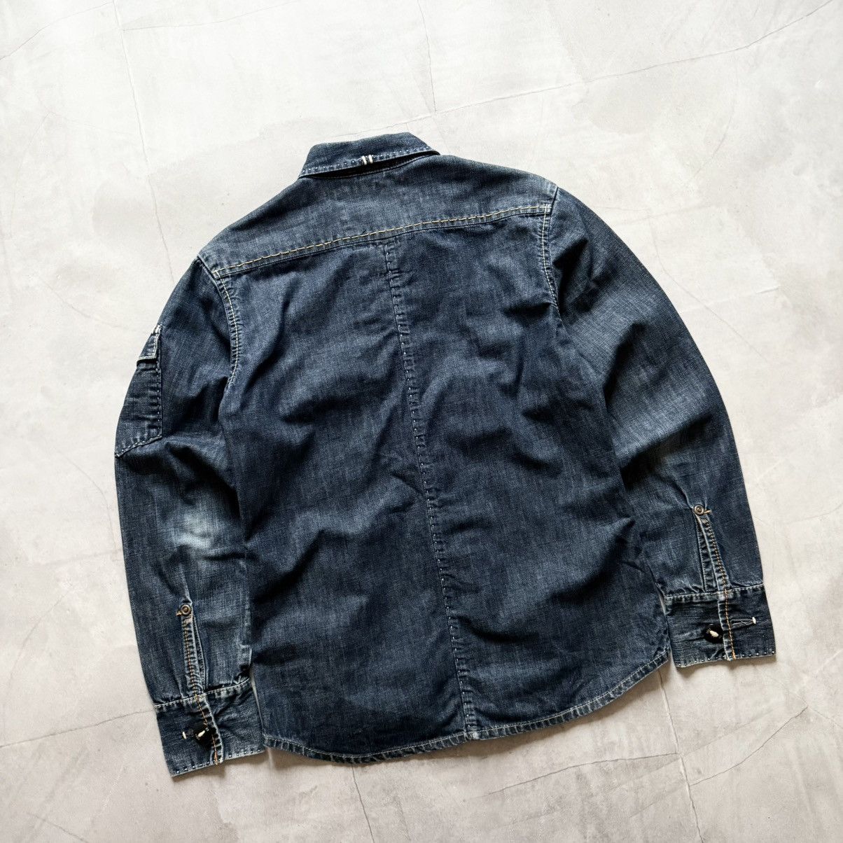 G-Star G-Star Handcrafted Rare Denim Shirt Jacket Size US L / EU 52-54 / 3 - 6 Thumbnail