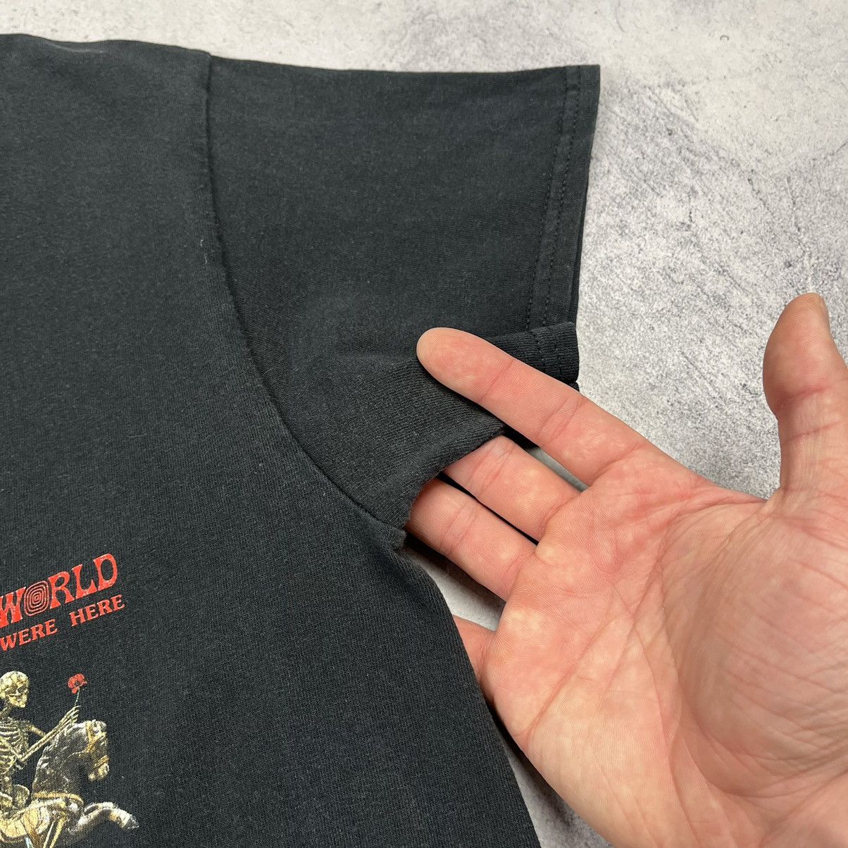 Travis Scott Astroworld Cactus Jack Enjoy the Ride big logo tee Size US M / EU 48-50 / 2 - 15 Thumbnail