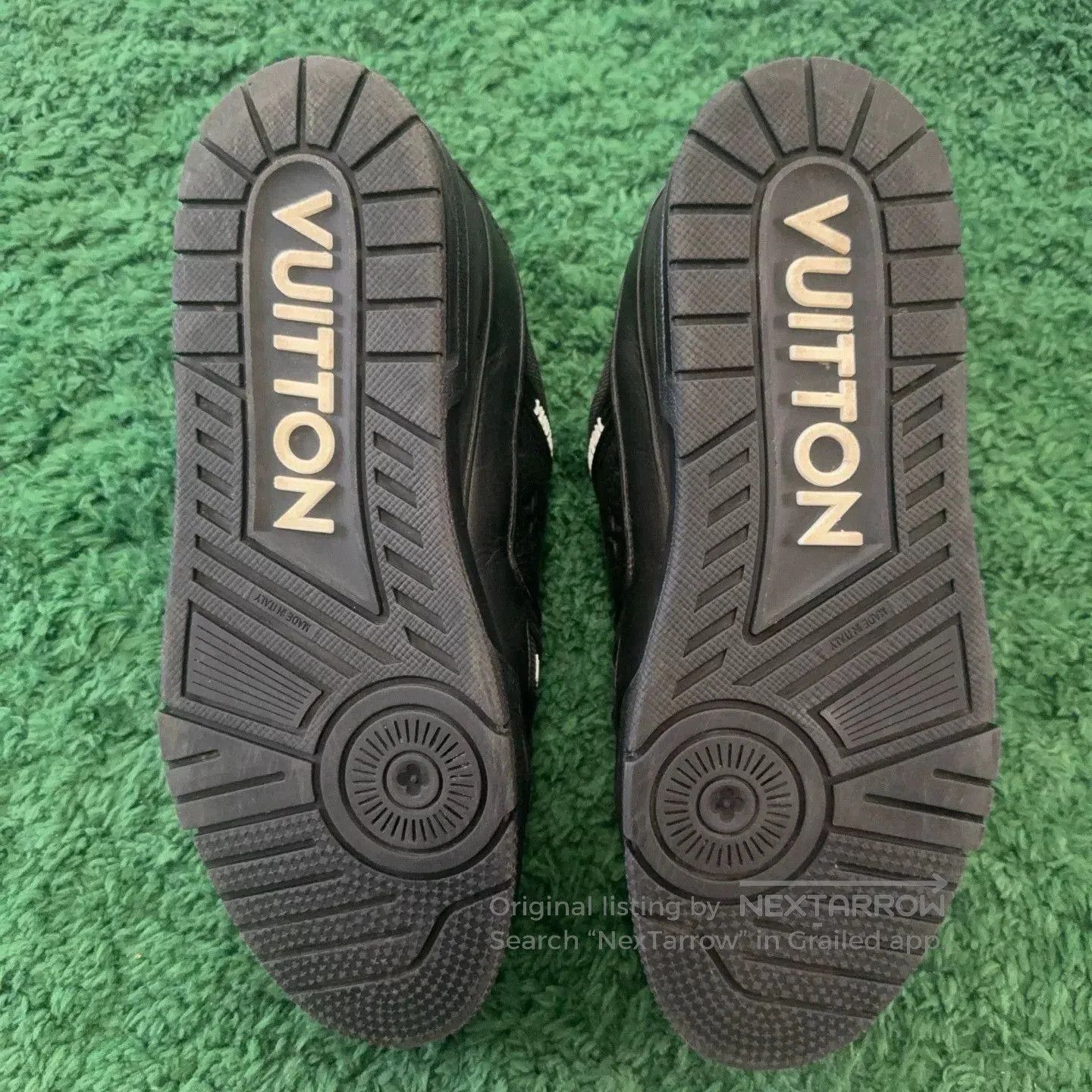 Louis Vuitton louis vuitton black trainer low. Size US 9 / EU 42 - 4 Thumbnail