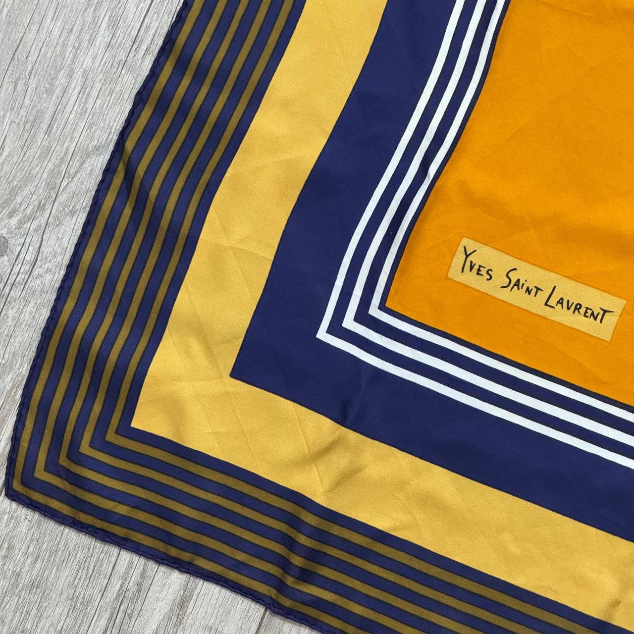 Yves Saint Laurent Vintage Yves Saint Laurent YSL Silk Scarf Size ONE SIZE - 3 Thumbnail