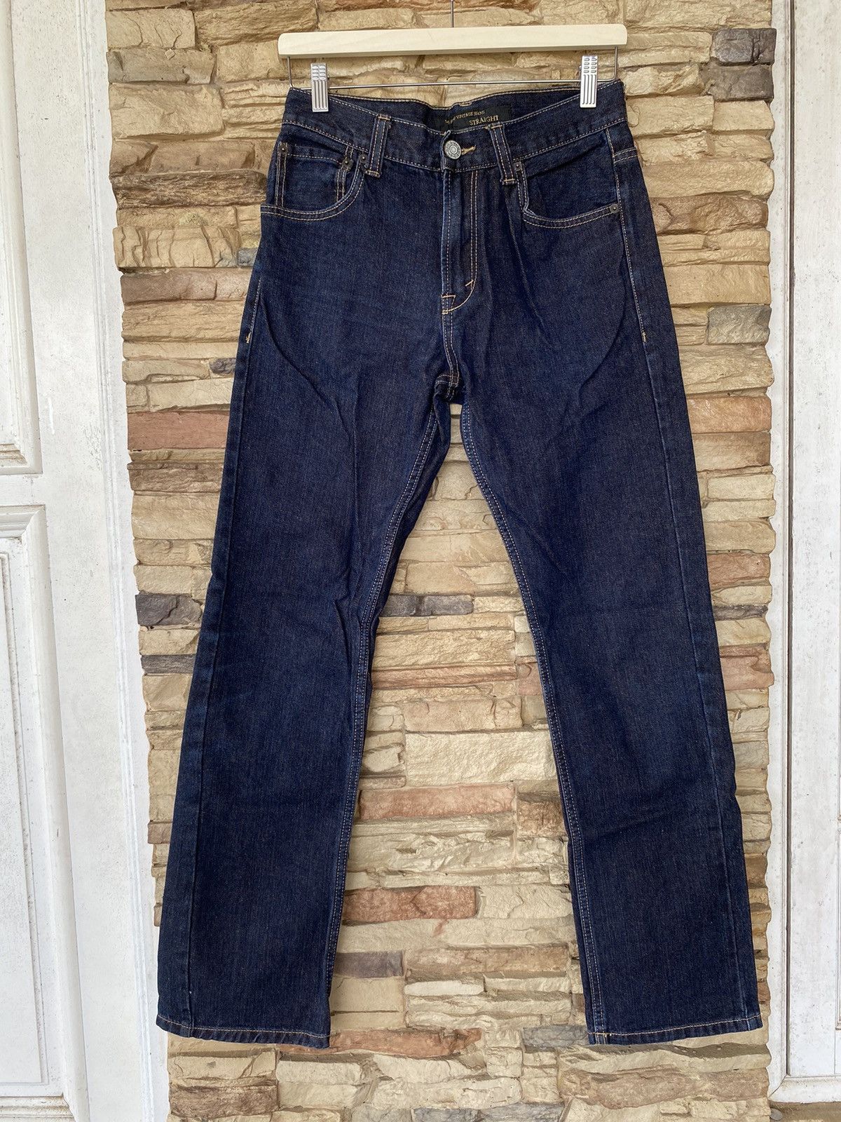 Vintage 💸 Binding Offer Edwin 505 New Vintage Straight Cut Jeans Size US 28 / EU 44 - 2 Thumbnail