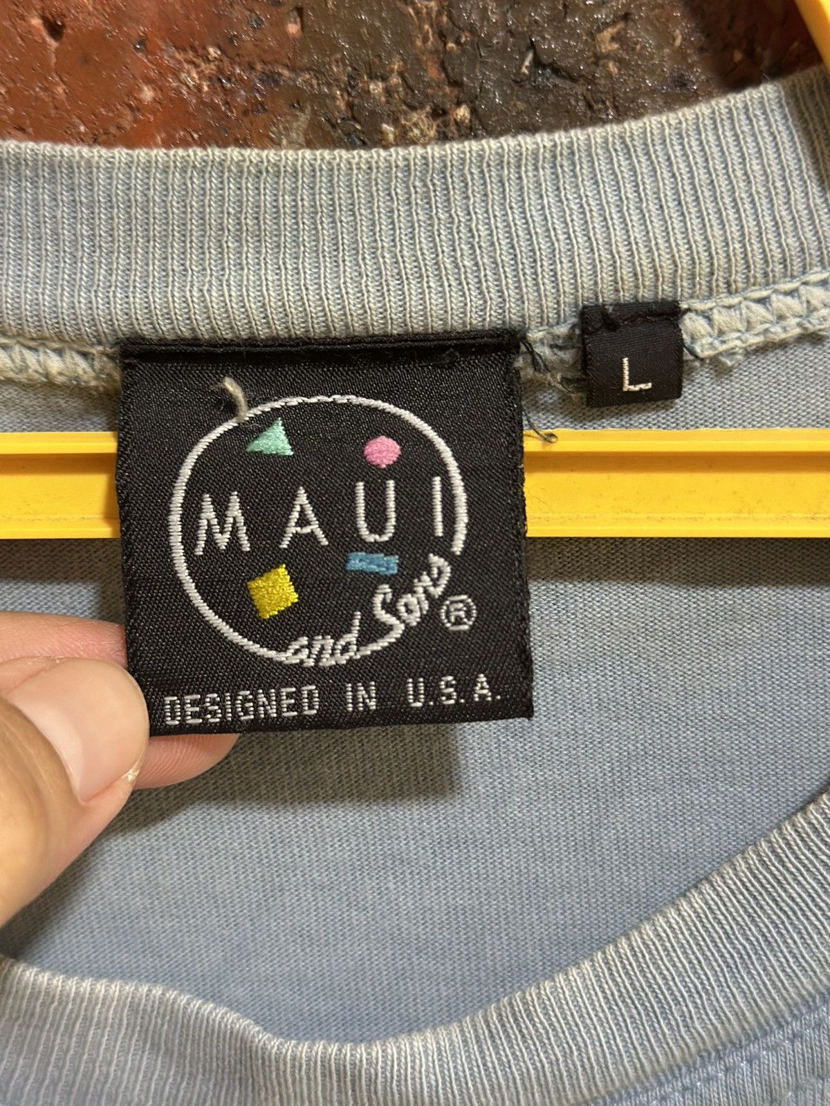 Maui and Sons × Vintage Vintage Maui And Sons Sun Faded Tee Size US L / EU 52-54 / 3 - 4 Thumbnail