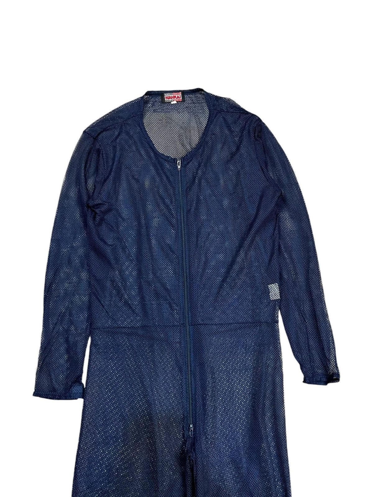 Japanese Brand 1990s Nankai - Coverall Mesh Jacket Size US L / EU 52-54 / 3 - 5 Thumbnail