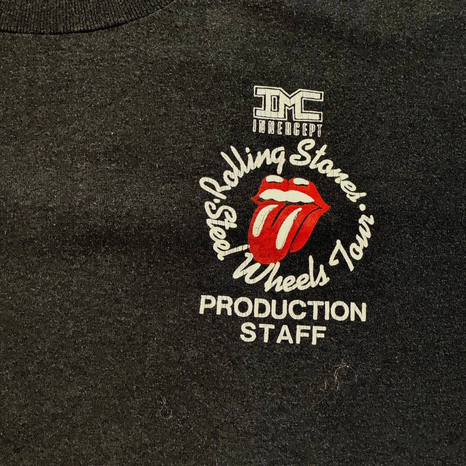 The Rolling Stones × Vintage Rolling Stones 1989 Tour Shirt - Production Staff Size US XL / EU 56 / 4 - 3 Thumbnail