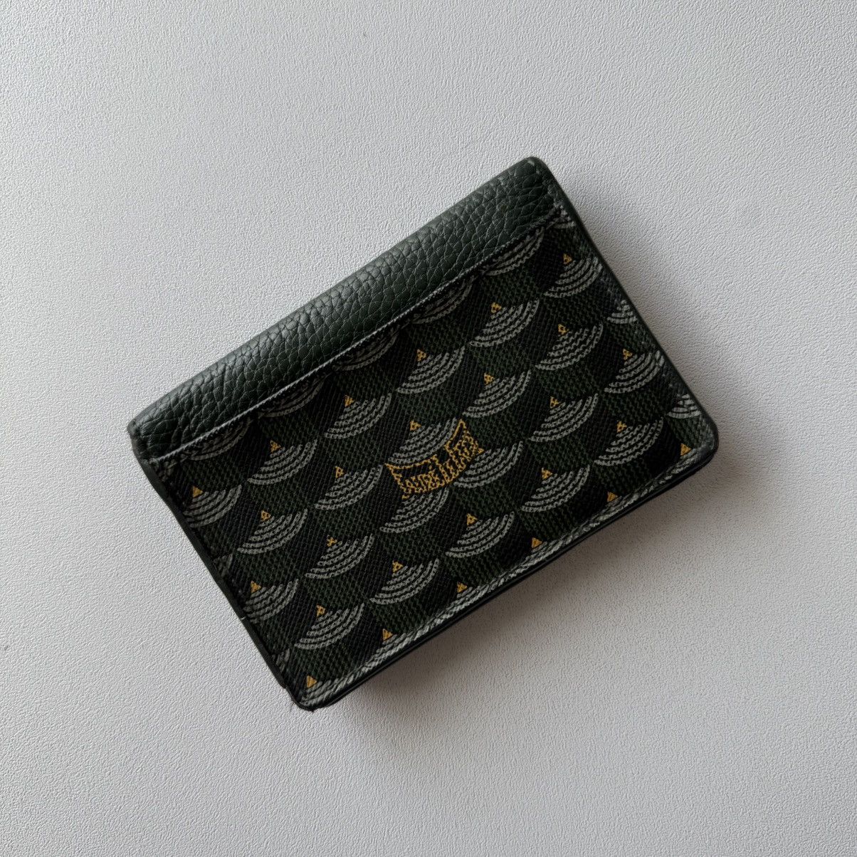 Faure Le Page Empire Green Mini Bifold Pistol Calibre Wallet Size ONE SIZE - 7 Thumbnail