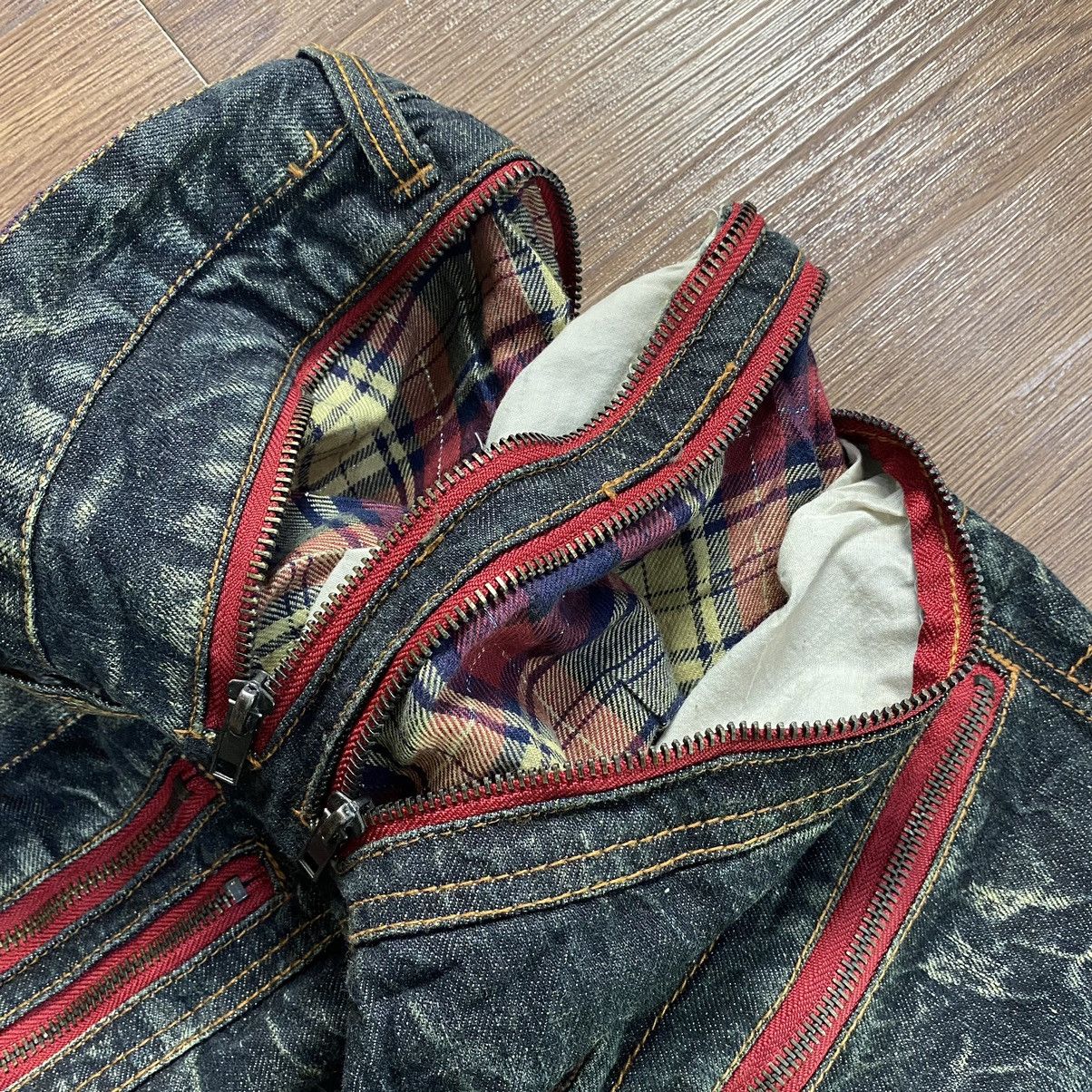 Hysteric Glamour Clawmark Nylaus Distressed Thunder Jeans Rusty Denim Size US 30 / EU 46 - 8 Thumbnail