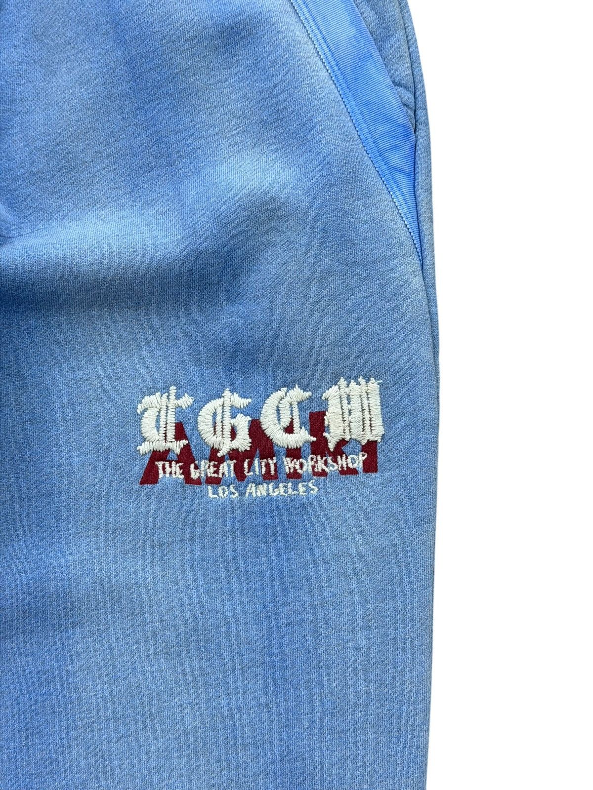 Amiri Amiri TGCW Flame Patch Sweatpants Size US 36 / EU 52 - 3 Thumbnail