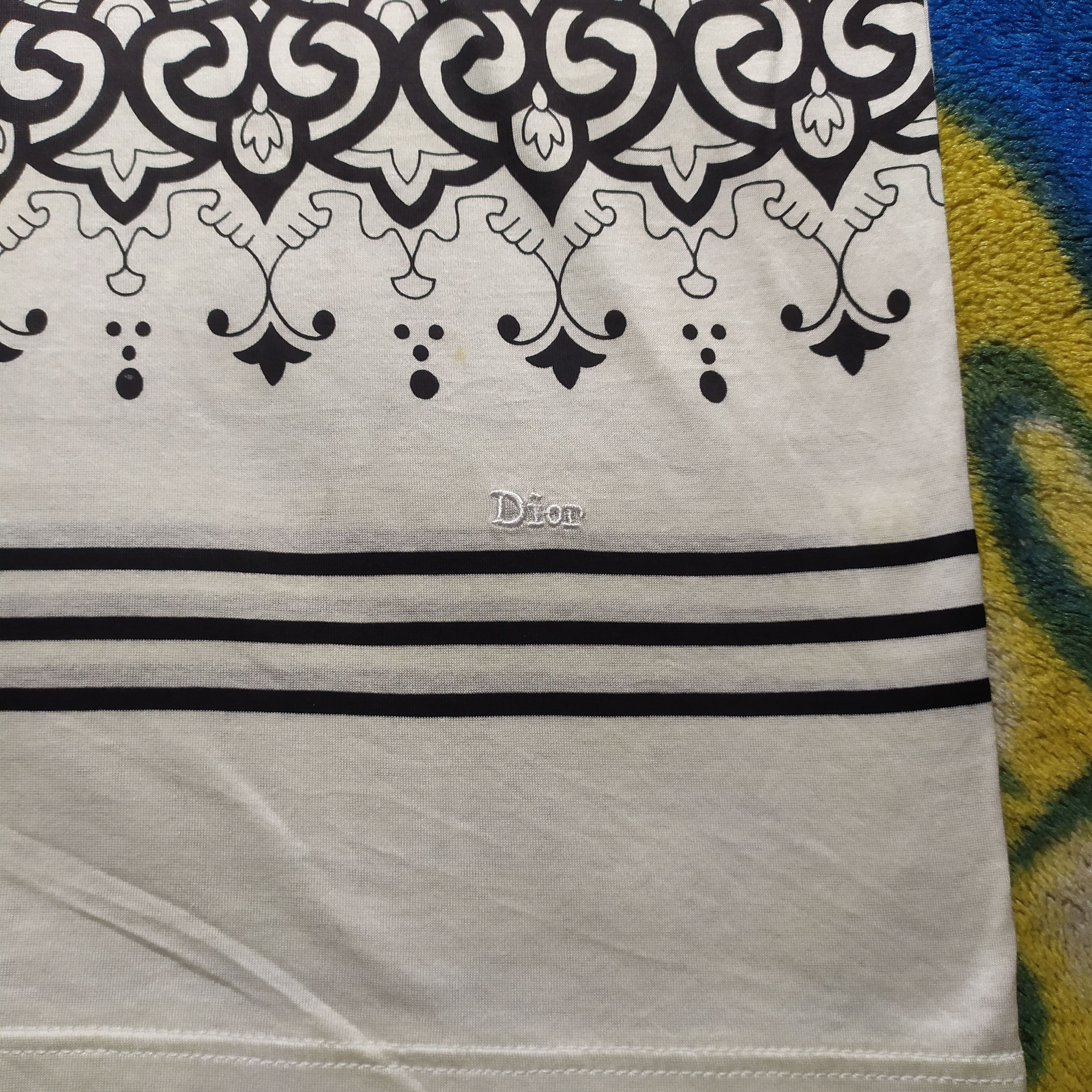 Christian Dior Monsieur × Dior Christian Dior Monsieur Ethnic Pattern Polo Shirt Size US M / EU 48-50 / 2 - 2 Thumbnail