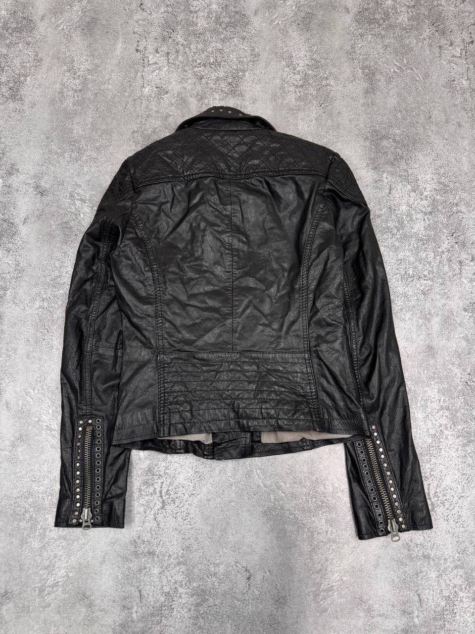 Other Blue Monkey Men Black Leather Jacket Size S Size US S / EU 44-46 / 1 - 10 Thumbnail
