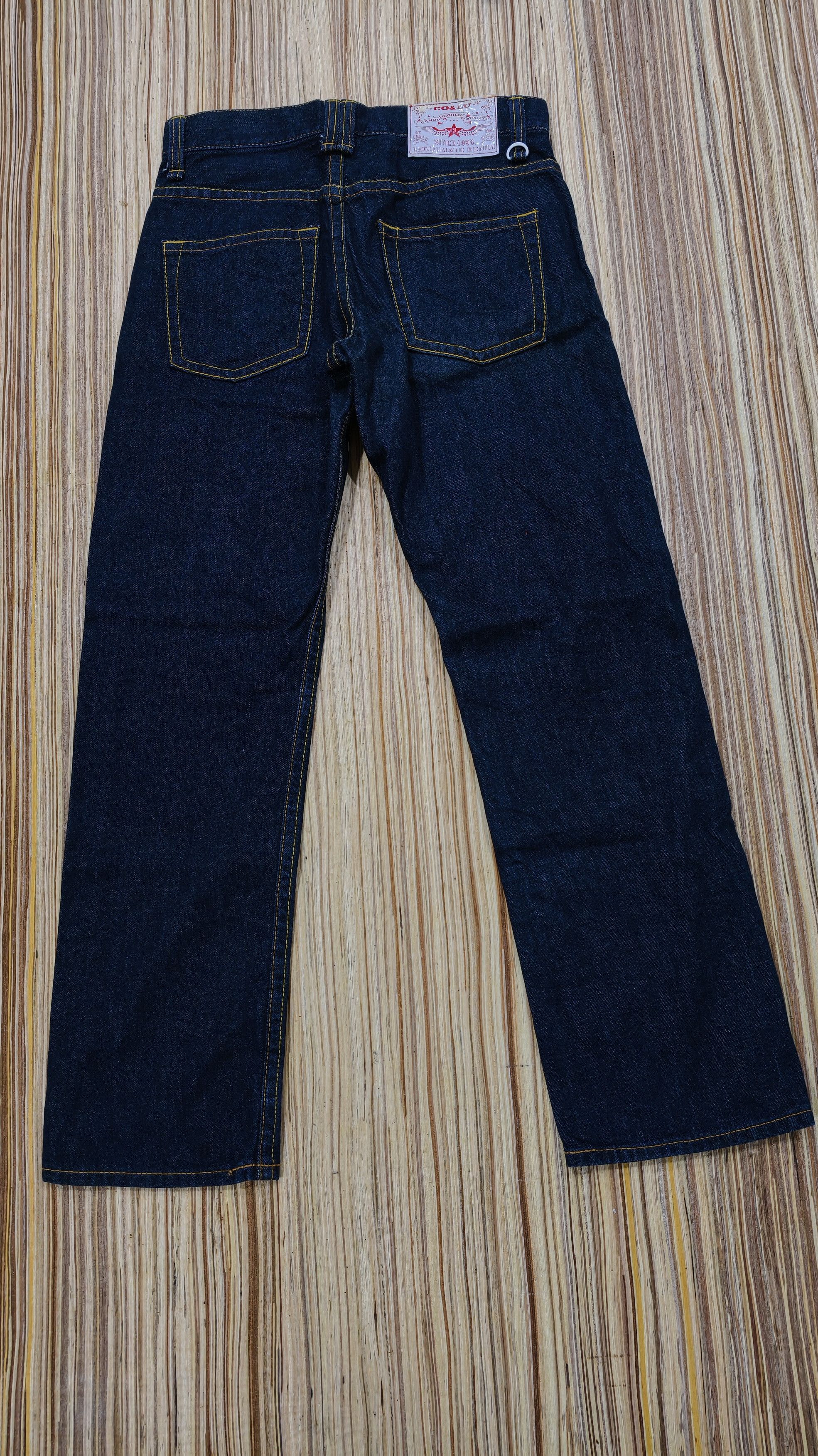 Japanese Brand Japanese Co&Lu Big Logo Denim Jeans Size US 30 / EU 46 - 3 Thumbnail