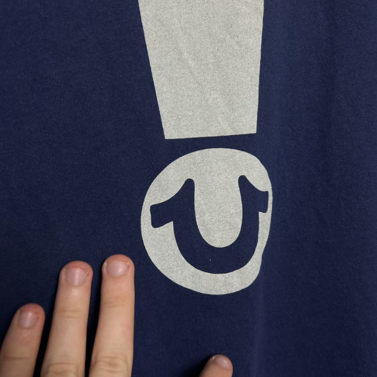 True Religion Mens True Religion Big logo Streetwear Japanese y2k tee Size US M / EU 48-50 / 2 - 12 Thumbnail