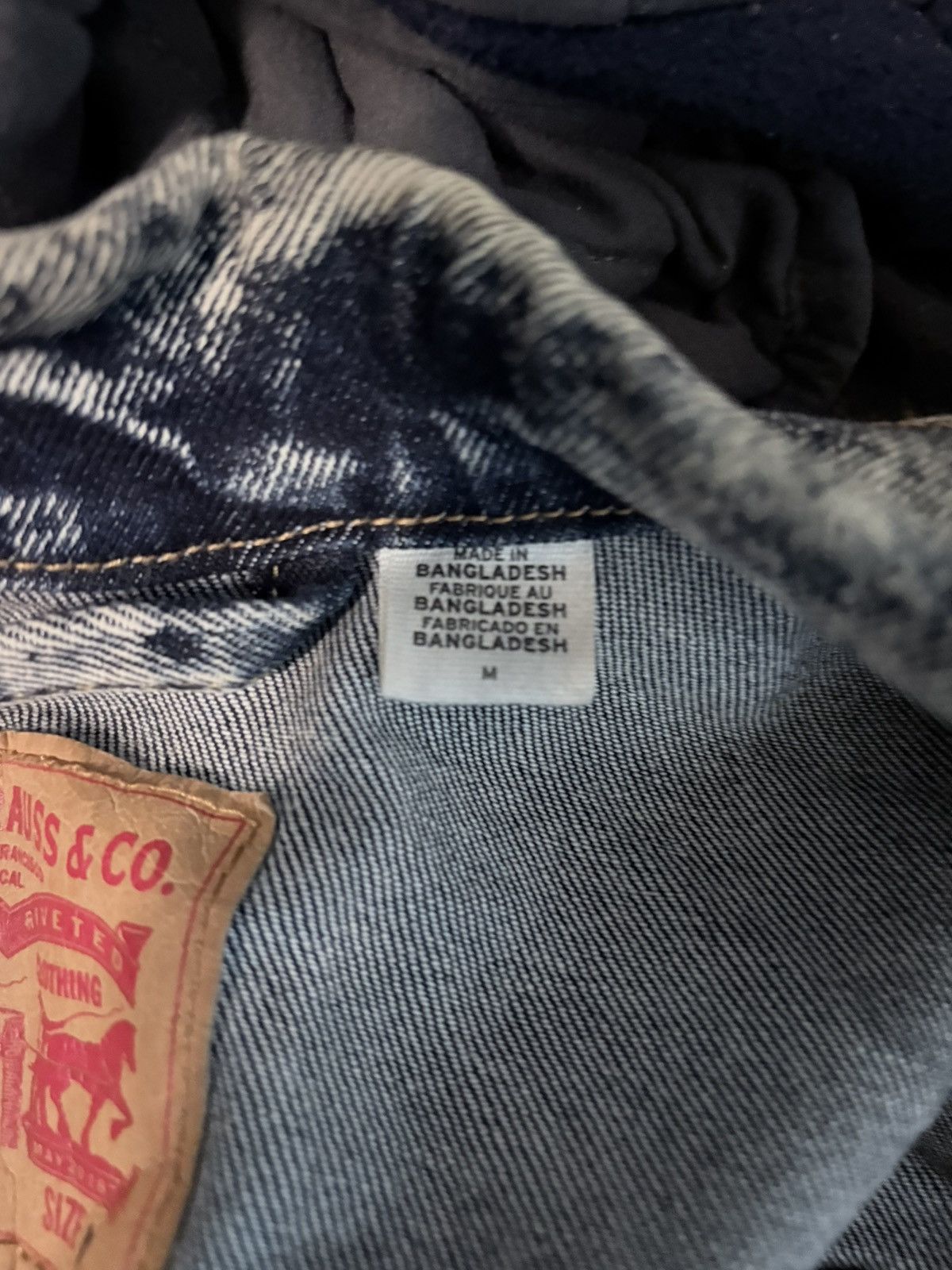 Levi's Vintage Clothing Levi Washed Denim Jacket Size US M / EU 48-50 / 2 - 2 Thumbnail