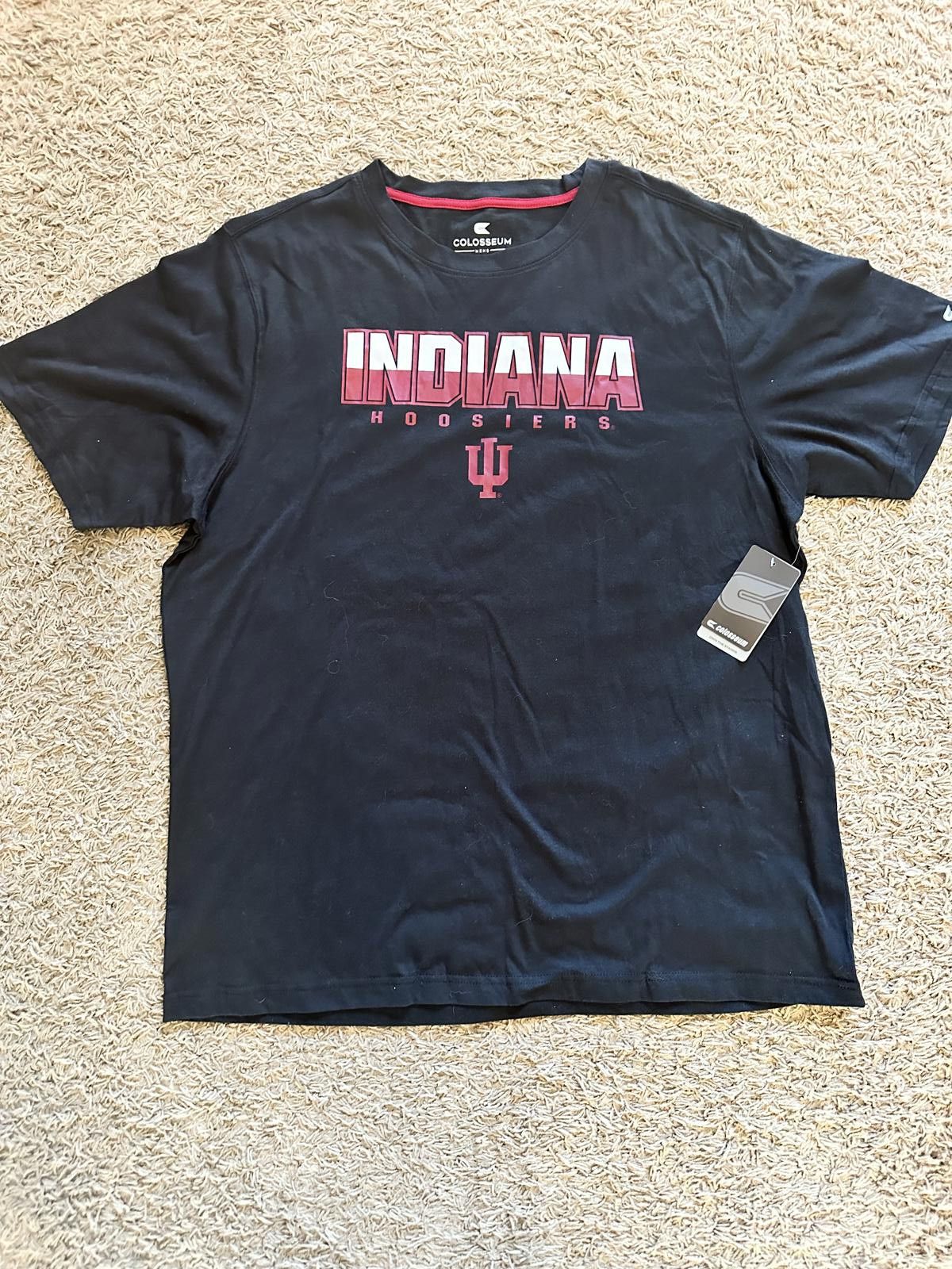Colosseum Athletics Colosseum Indiana Hoosiers 3XL Black Tee Size ONE SIZE - 1 Thumbnail