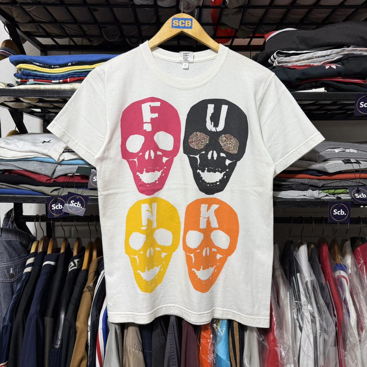 Hysteric Glamour Souls Mania "Fuck" Tshirt Size US S / EU 44-46 / 1 - 1 Thumbnail