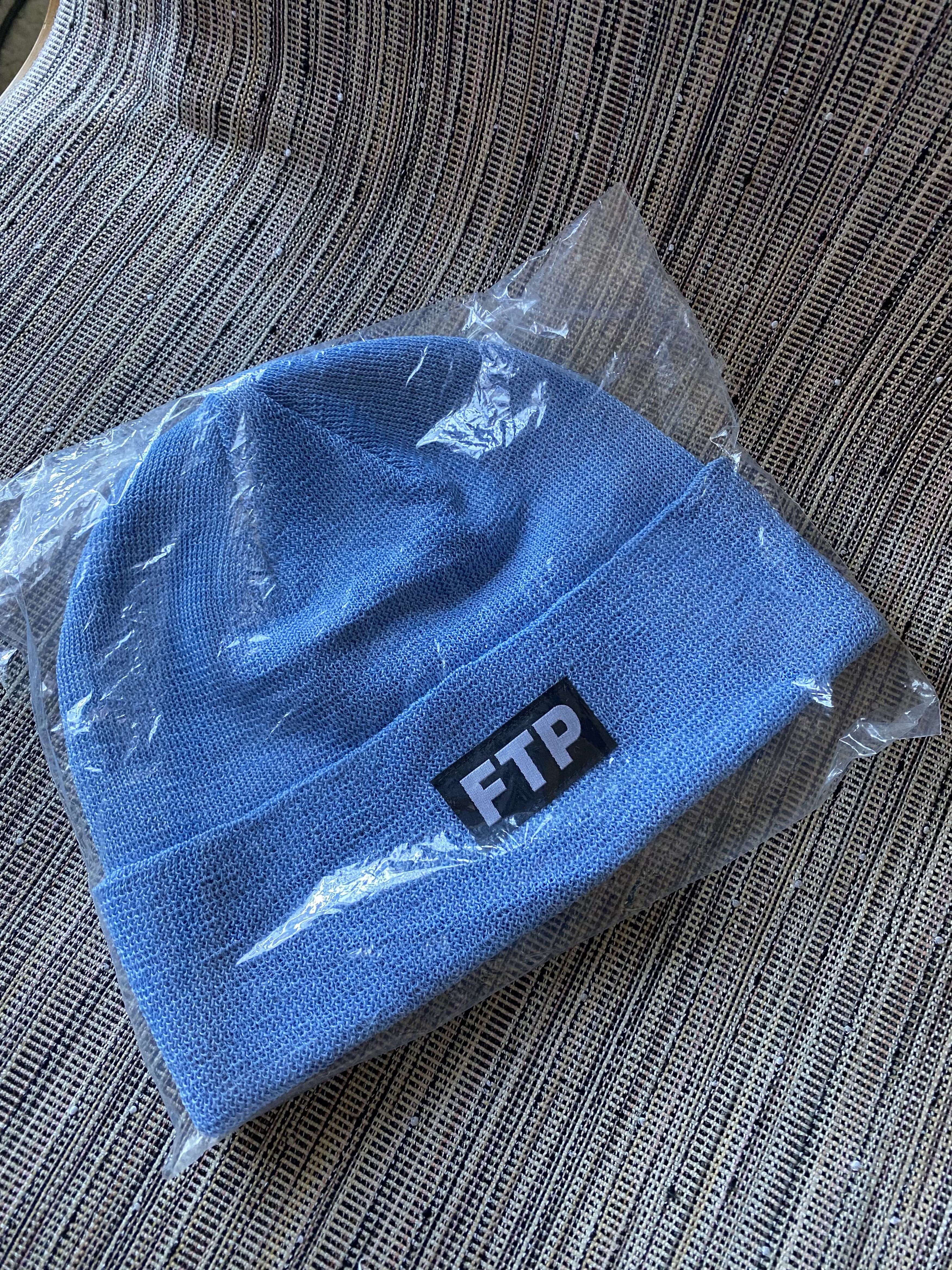 Fuck The Population FTP Heat Reactive Beanie Blue Size ONE SIZE - 1 Preview