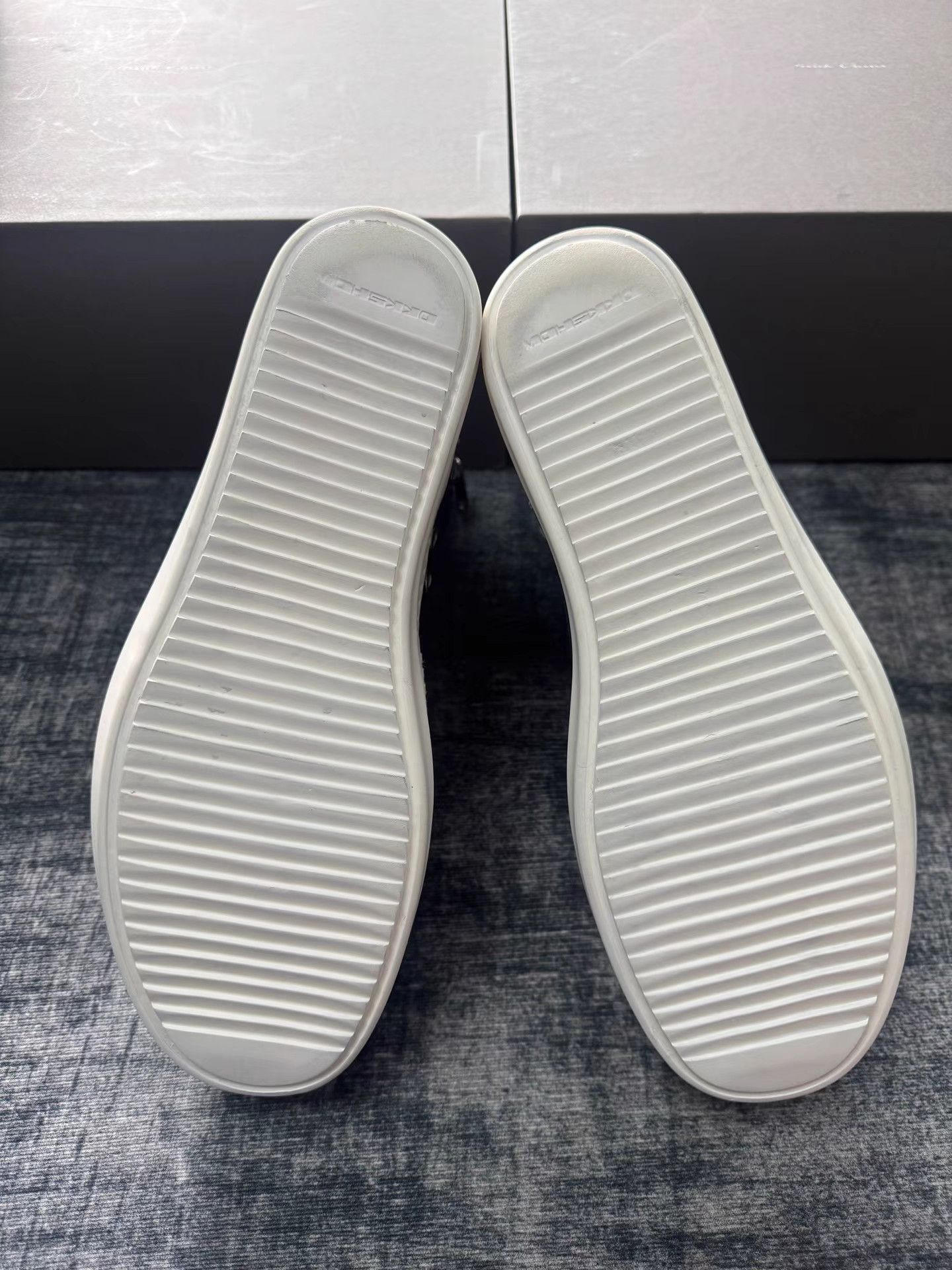 Rick Owens Rick Owens Waxed Double Bumper Jumbo Sneakers Size US 9 / EU 42 - 5 Thumbnail