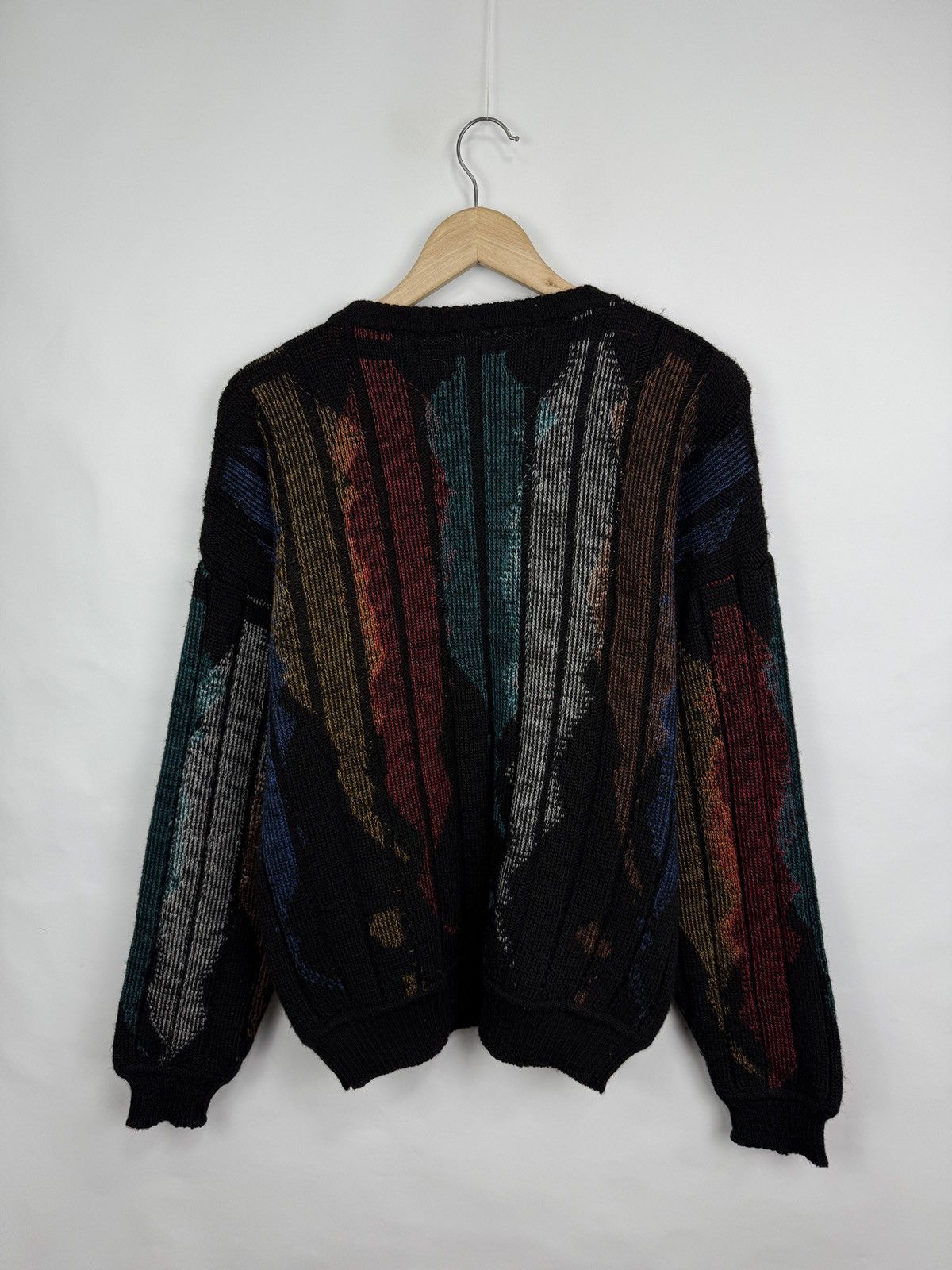 Coogi 🇮🇹Vintage 90s Rare Wool Sweater Coogi Style Y2K Made In Italy Size US L / EU 52-54 / 3 - 7 Thumbnail