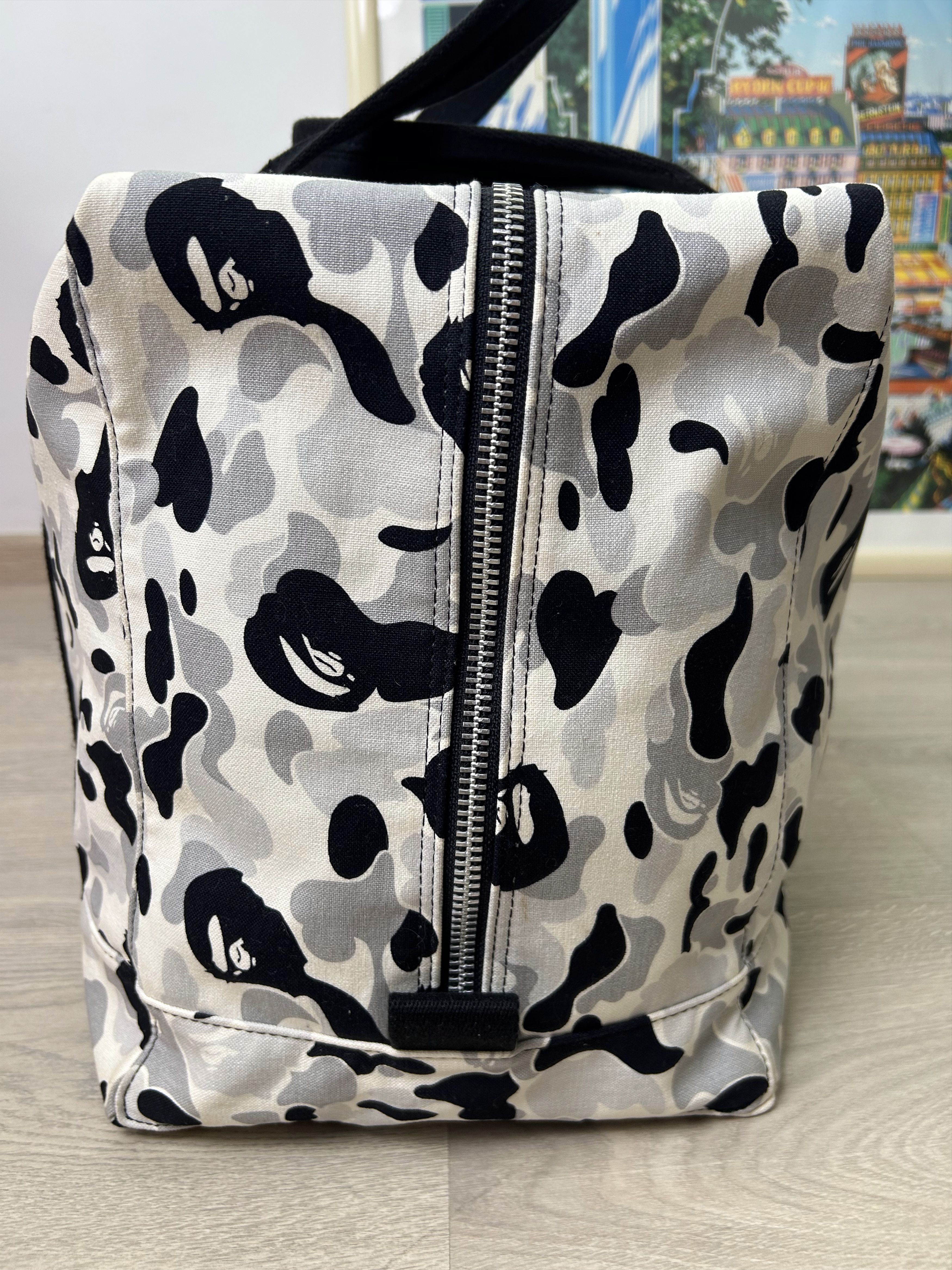 Bape 2002 Bape Boston Bag Gray Camo Size ONE SIZE - 8 Thumbnail