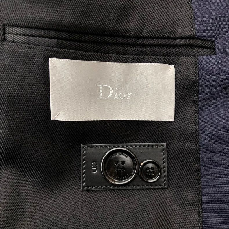 Dior Dior 18ss Stitching Stapler Wool Coat 2501-Nextarrow Size US M / EU 48-50 / 2 - 8 Thumbnail