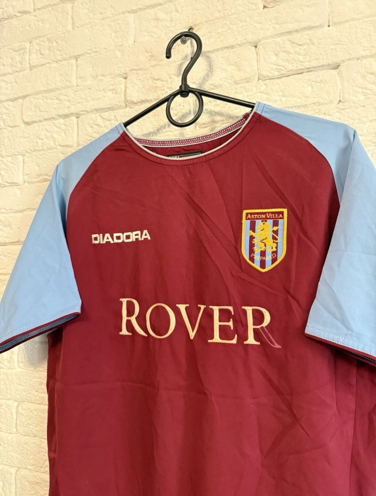 Diadora VTG Diadora Aston Villa 03/04 Home Jersey Football Tshirt Size US S / EU 44-46 / 1 - 2 Thumbnail