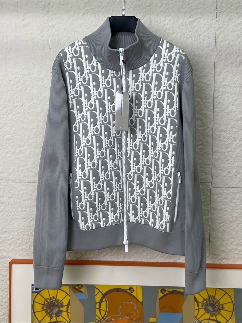 Dior Dior Oblique Zip-Up Jacket Size XL Size US XL / EU 56 / 4 - 1 Thumbnail