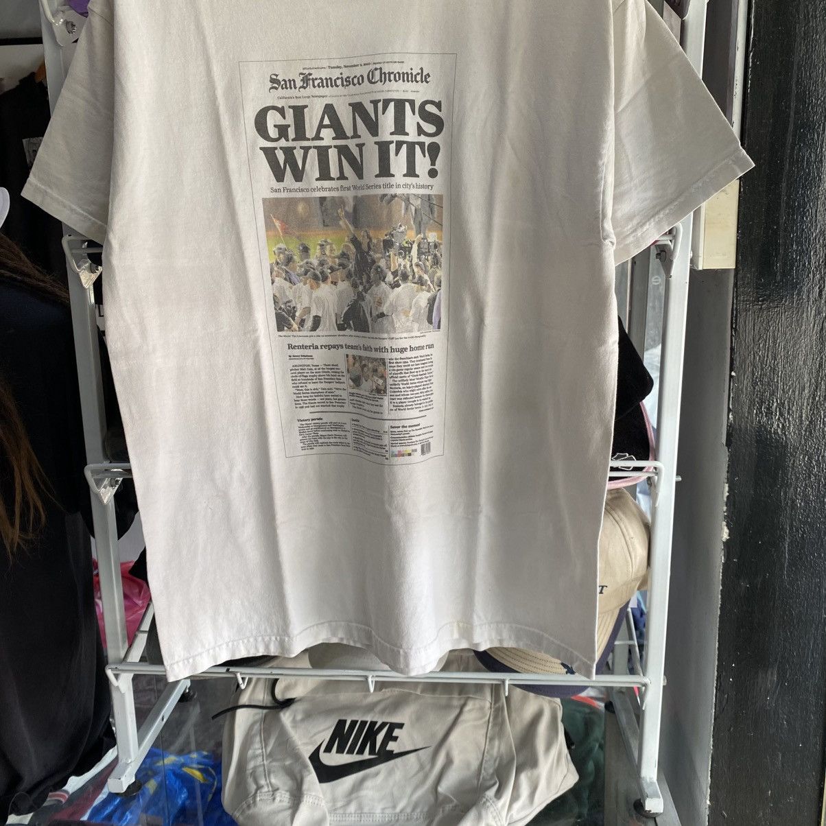 MLB × Vintage Vintage 2010 San Francisco Giants MLB Newspaper Size US L / EU 52-54 / 3 - 4 Thumbnail