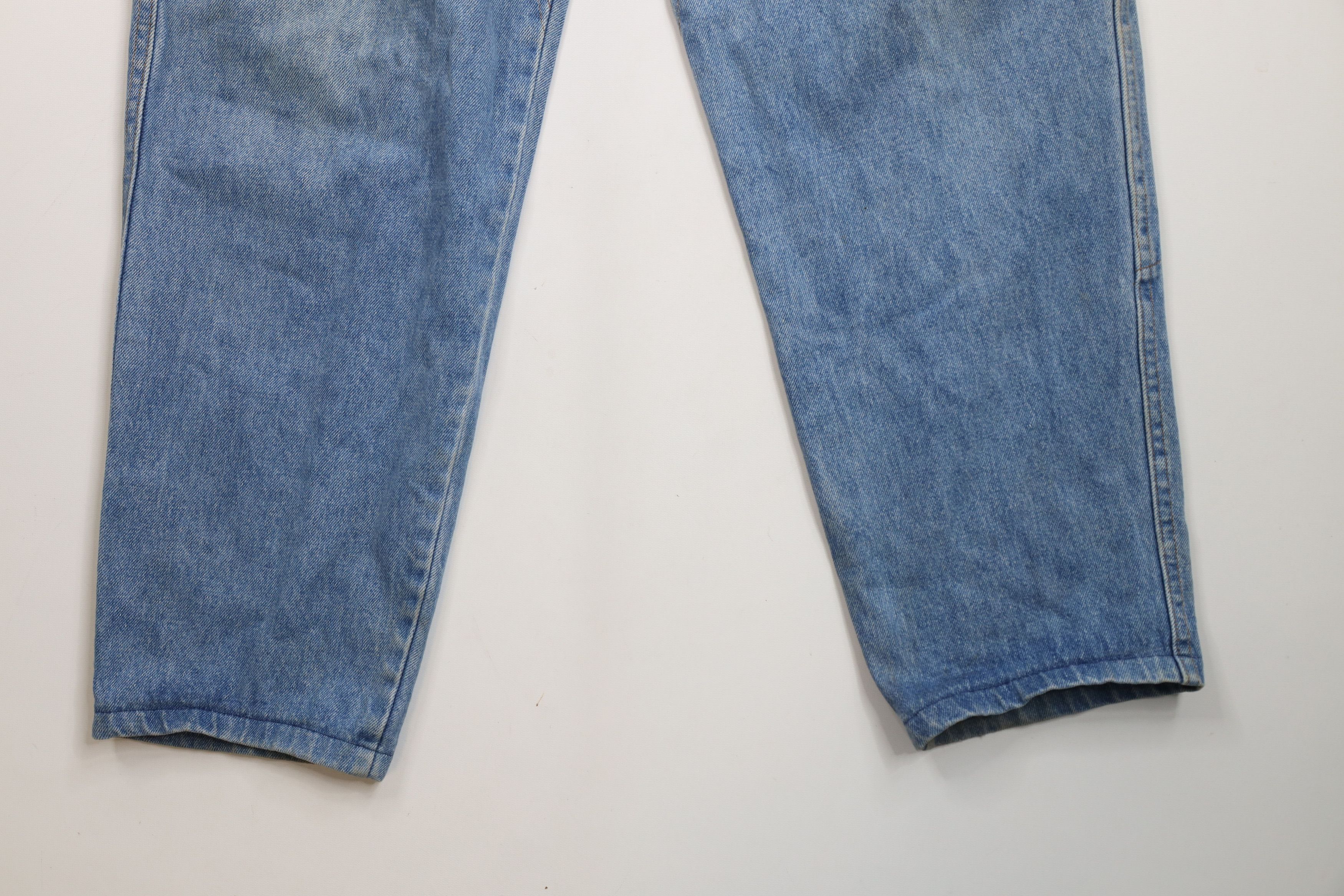 Marithe + Francois Girbaud × Vintage Vintage 90s Marithe Francois Girbaud Leg Jeans Blue USA Size US 30 / EU 46 - 4 Thumbnail