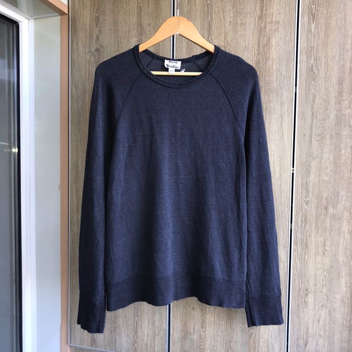 Acne studios clearance college sweatshirt