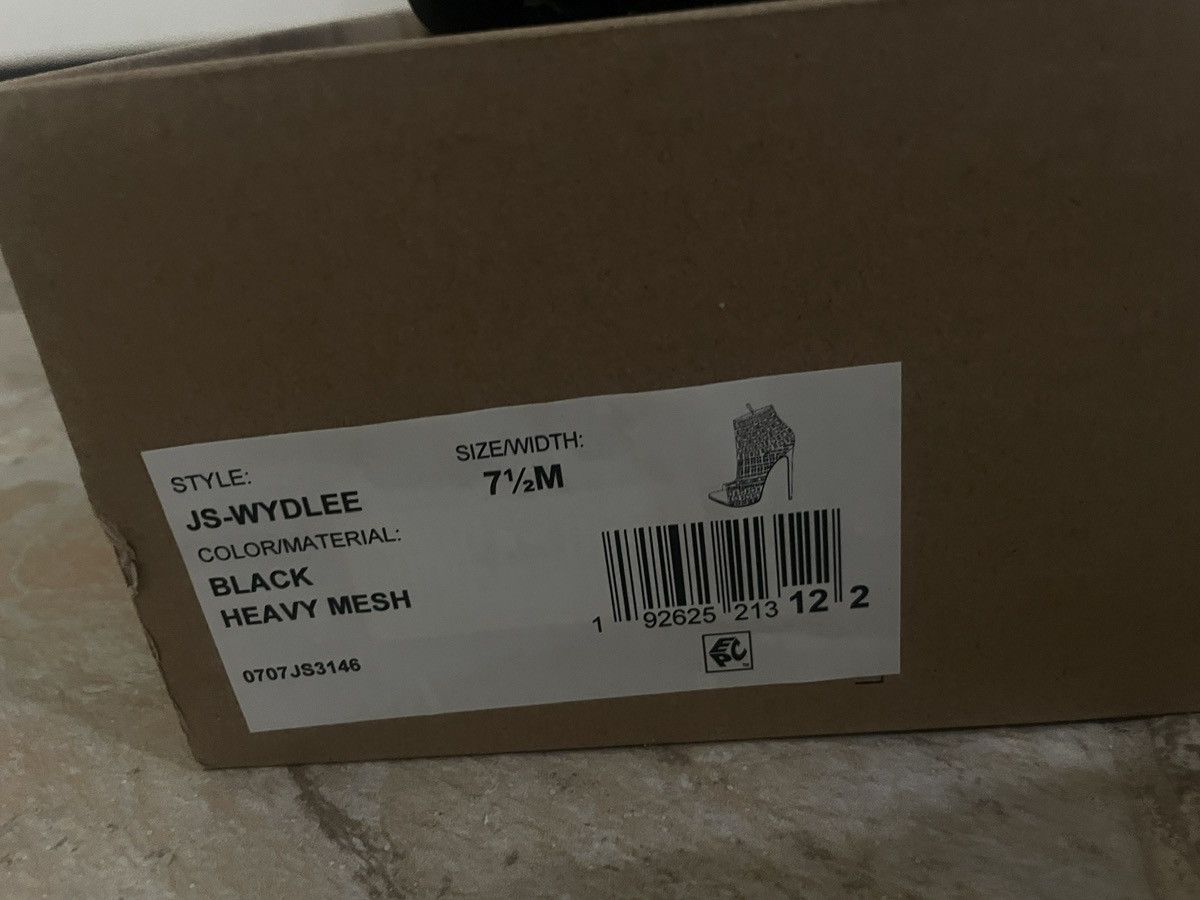 Jessica Simpson Black Wydlee Open Toe Heels Size US 7.5 / IT 37.5 - 6 Thumbnail
