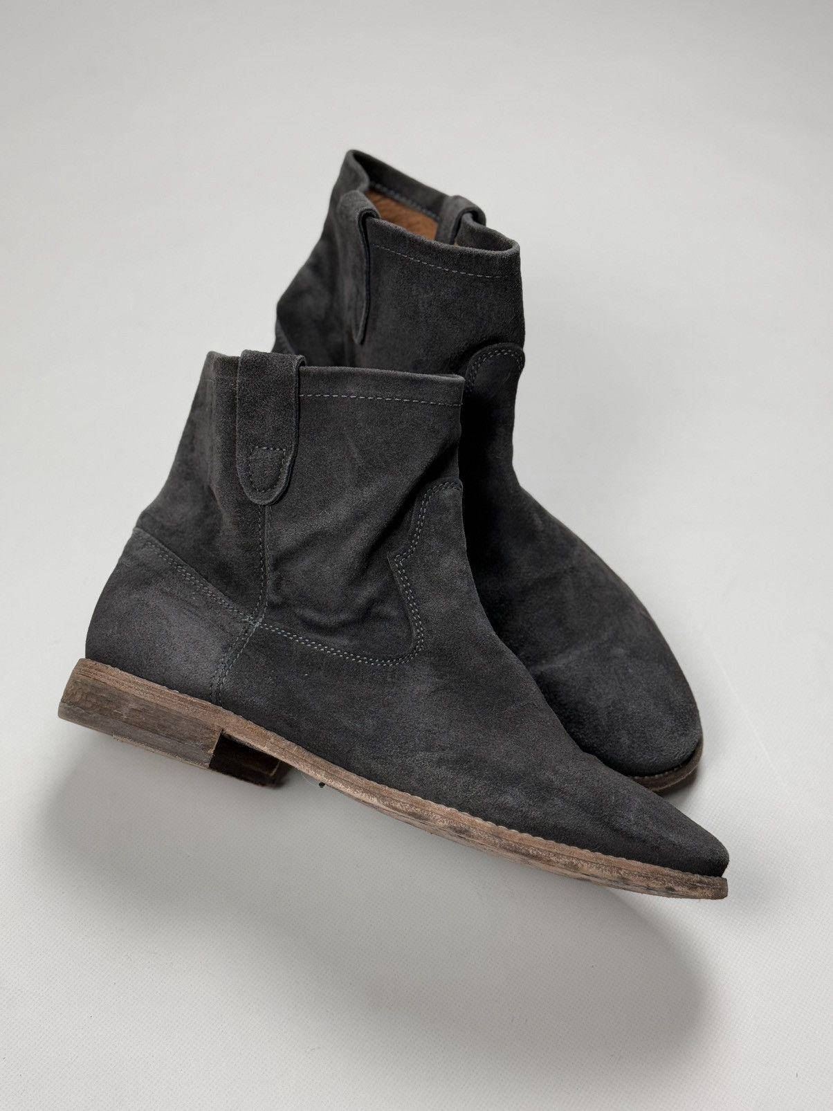 Isabel Marant H&m MenS Desert Suede Ankle Boots Shoes in Grey, Men's (Size 10.5)