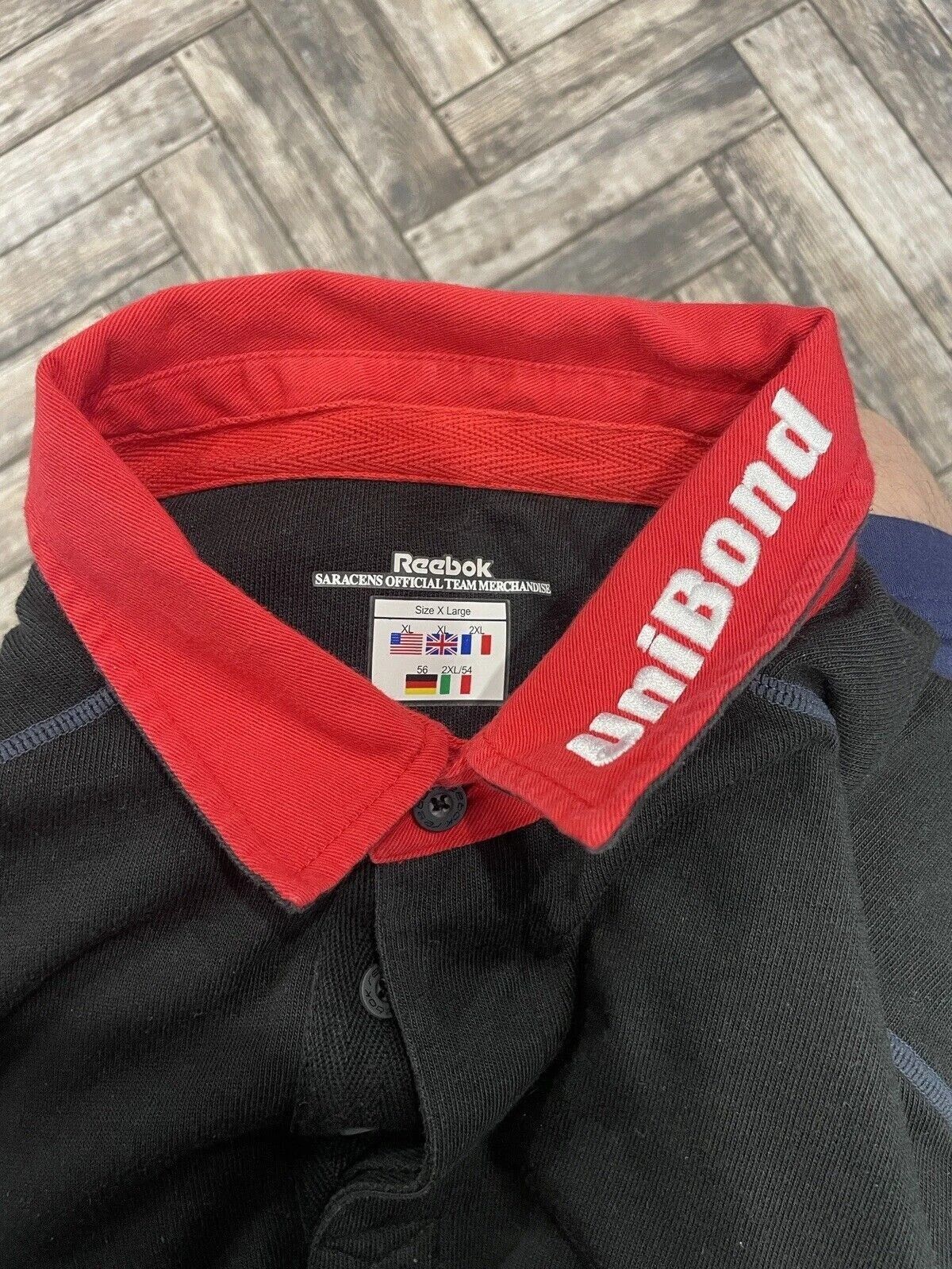 Reebok VINTAGE SARACENS CANTERBURRY SHIRT RUGBY LOT OF 3 JERSEY Size US XL / EU 56 / 4 - 14 Thumbnail