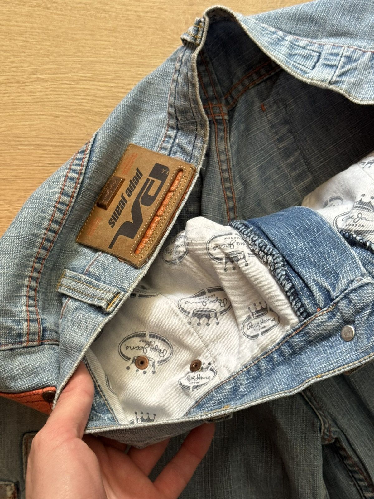 Pepe Jeans Vintage 00’s Pepe Jeans Baggy y2k Baggy denim Hip-Hop Shorts Size US 36 / EU 52 - 10 Thumbnail