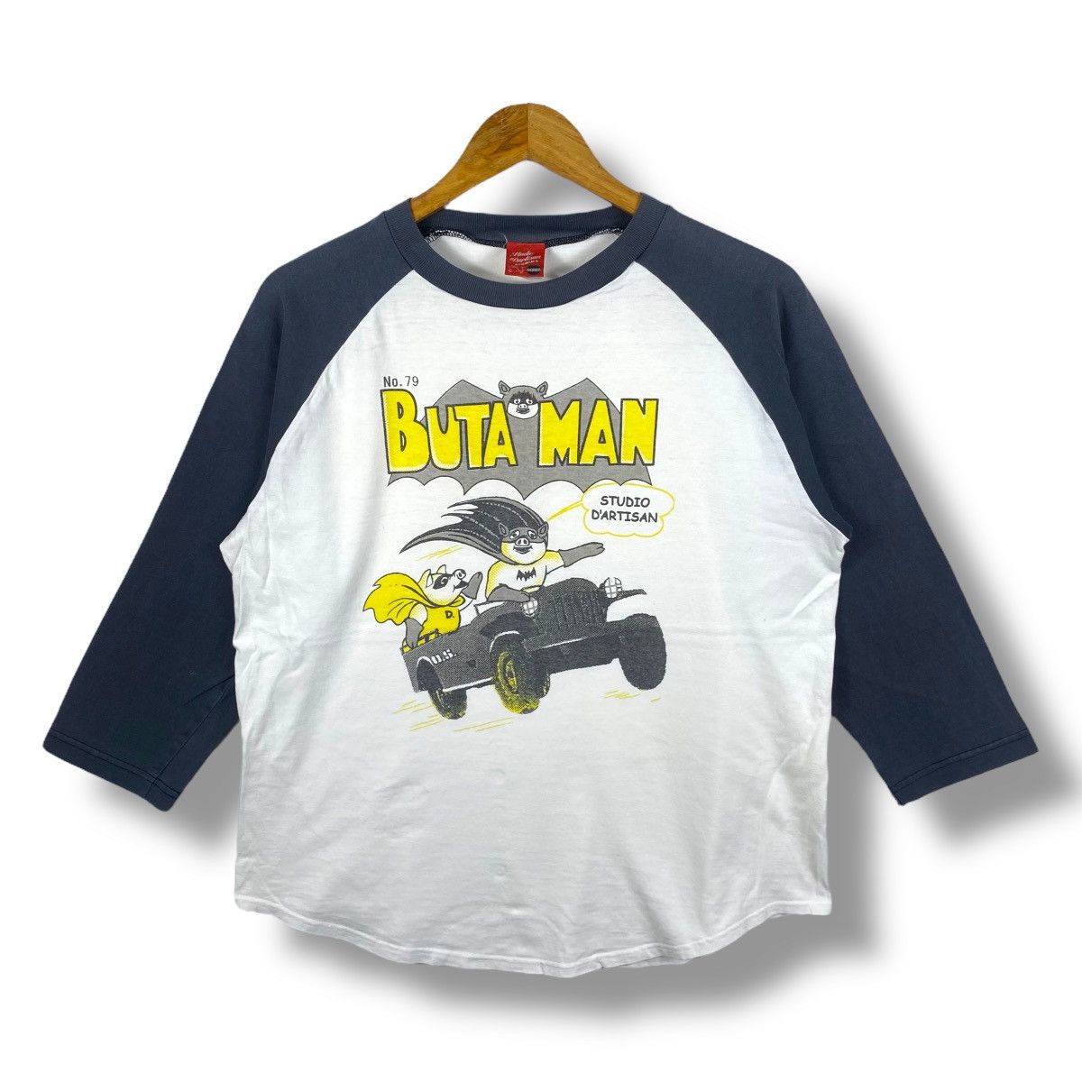 Studio D'Artisan Japanese Brand STUDIO D'ARTISAN Buta Man Graphic Longsleeve Size US M / EU 48-50 / 2 - 1 Thumbnail
