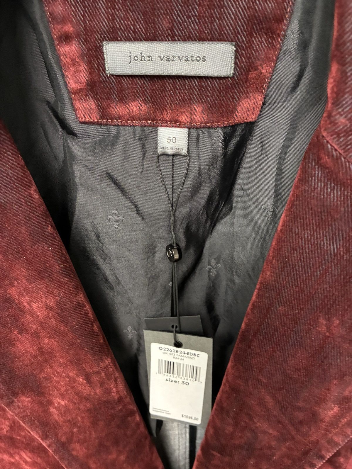 John Varvatos Harrison Coat size EU 50 USA 40 Size US M / EU 48-50 / 2 - 10 Thumbnail