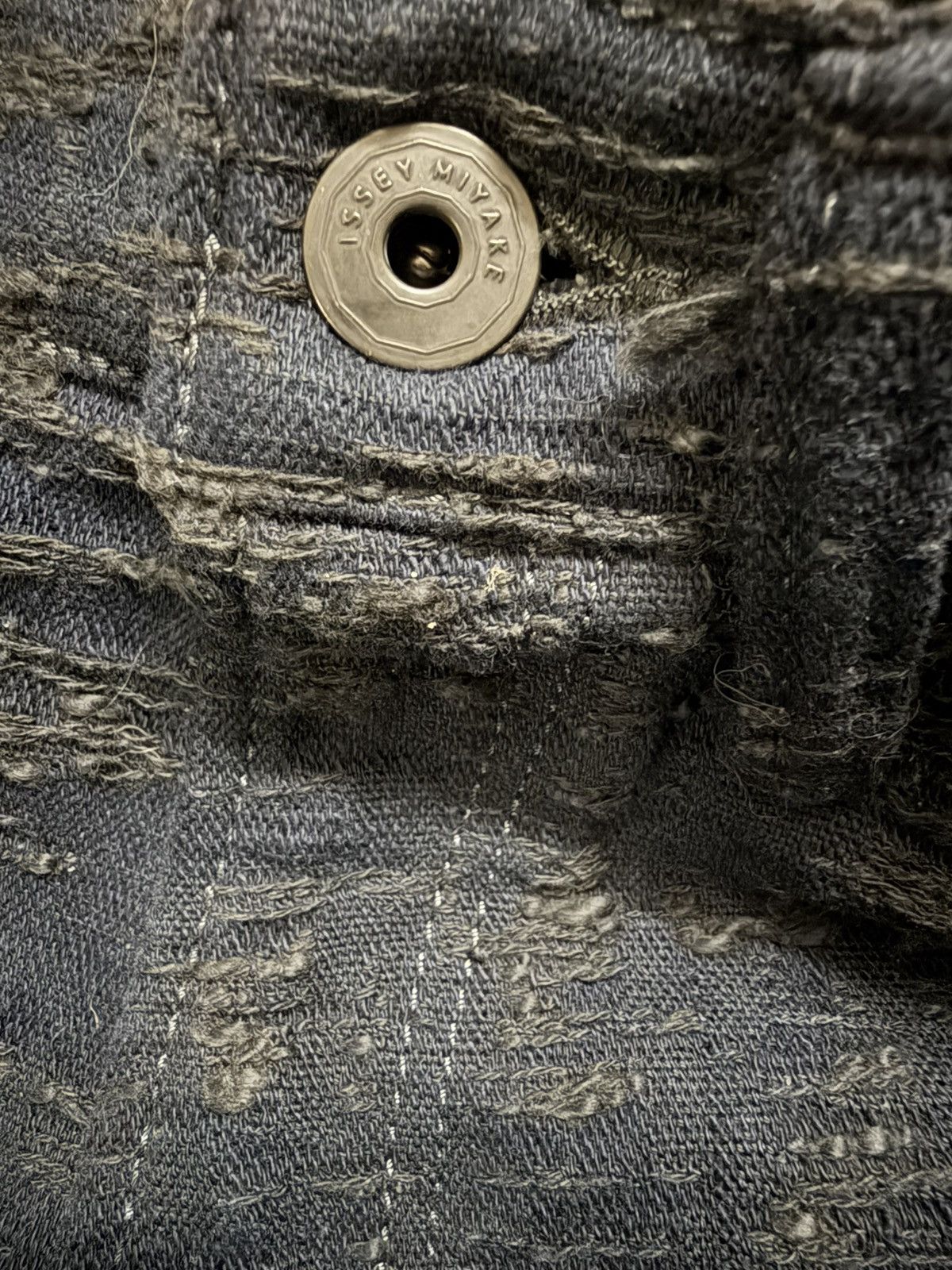 Issey Miyake Issey Miyake Japanese Sashiko Style Denim Size US 34 / EU 50 - 7 Thumbnail