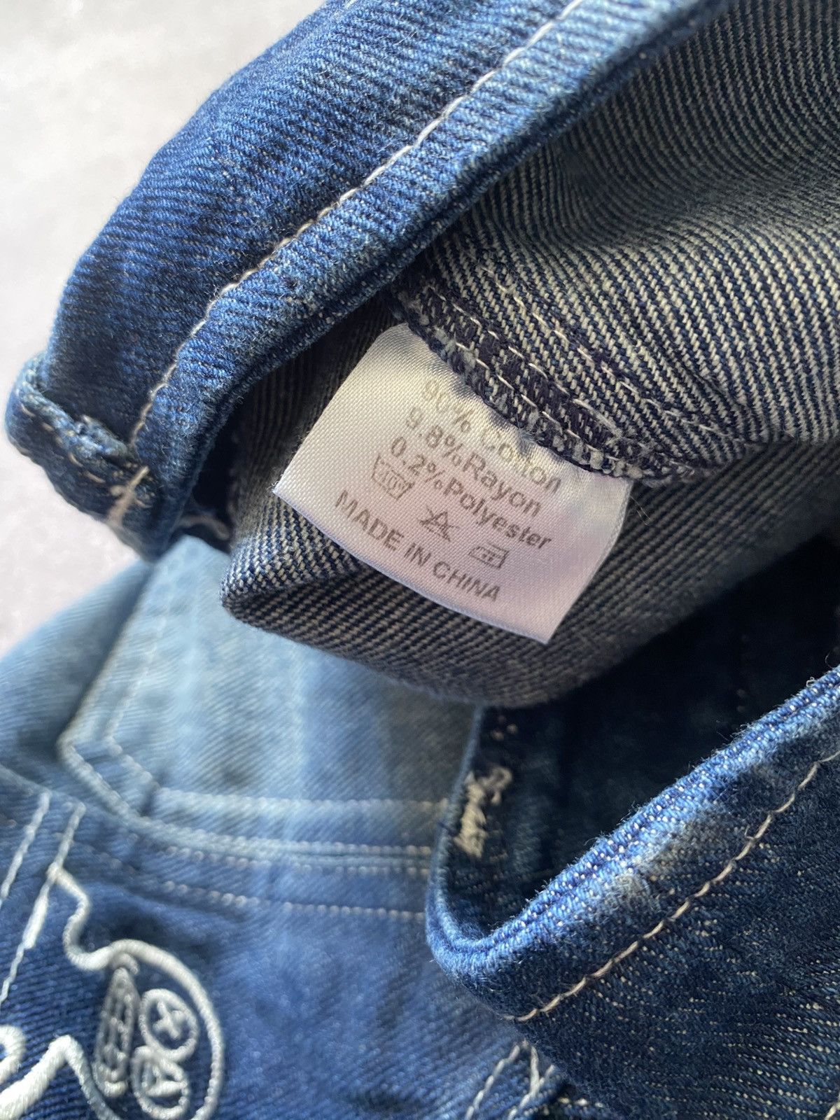 Japanese Brand × La Fam Amsterdam Vintage La Fam Amsterdam streetwear jeans Y2K Size US 31 - 13 Thumbnail