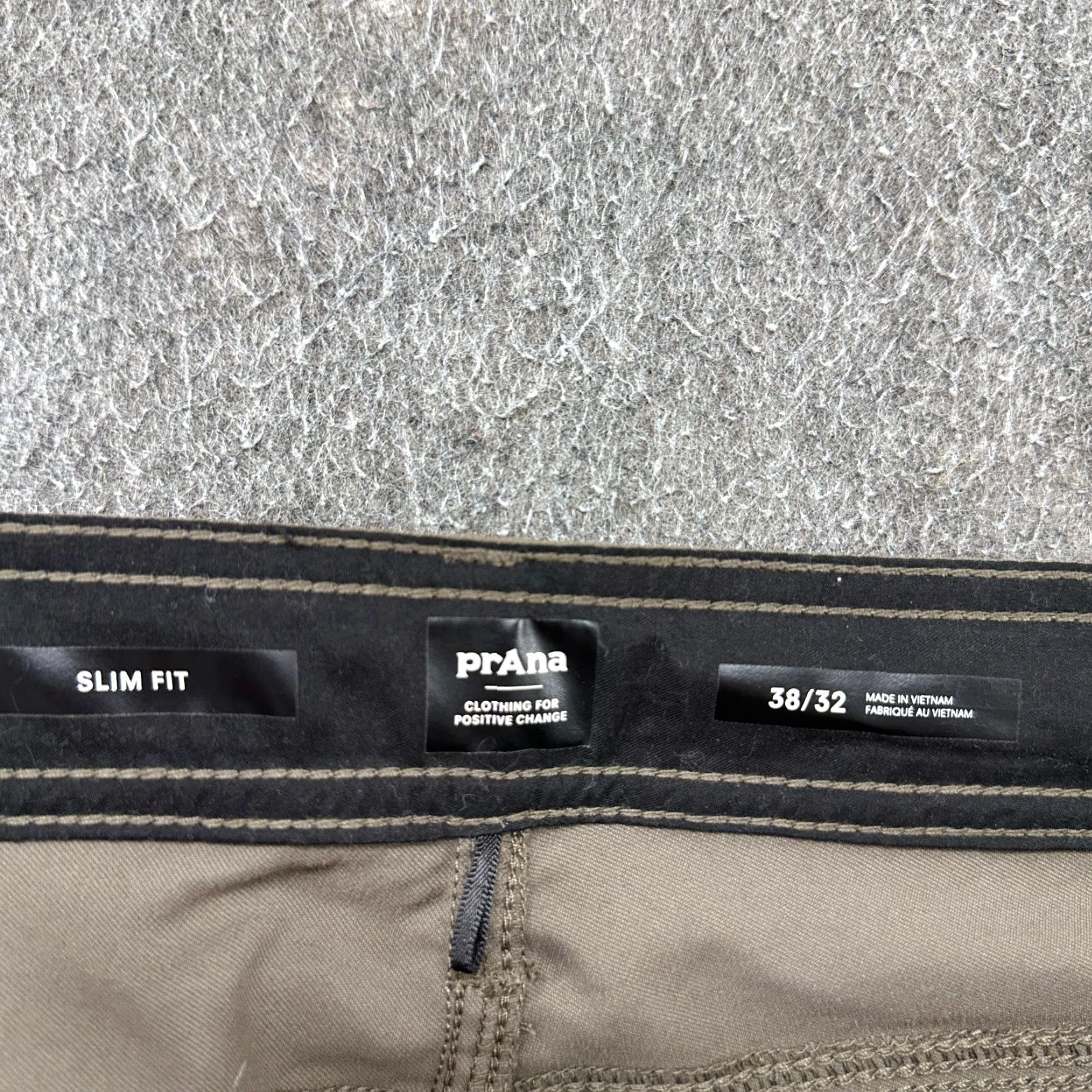 Prana prAna Pants Mens 38x32 Brown Cargo Slim Fit Hiking Outdoors Zion II Nylon Belted Pants Brown Slim Cargo Outdoor Hiking Mens 38x32 Size US 38 / EU 54 - 2 Thumbnail