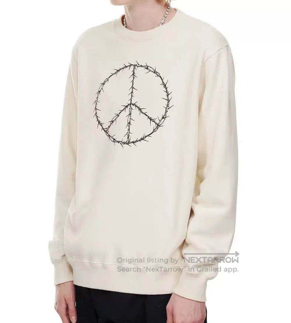 Undercover Undercover Peace Symbol Sweatshirt. Size US XL / EU 56 / 4 - 1 Thumbnail