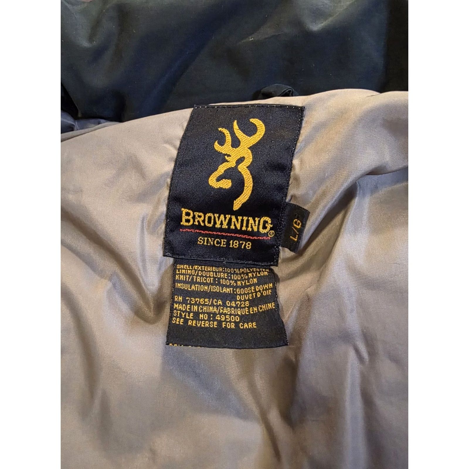 Vintage Vintage Browning Goose Down Puffer Jacket - Forest Green Hunting Mens Size Large Size US L / EU 52-54 / 3 - 7 Thumbnail