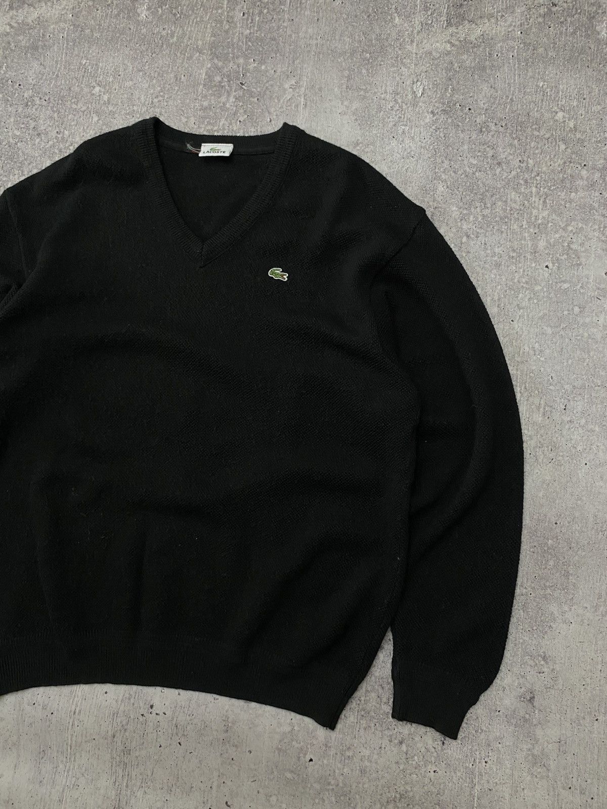 Lacoste × Vintage Lacoste vintage knit sweater Size US L / EU 52-54 / 3 - 6 Thumbnail