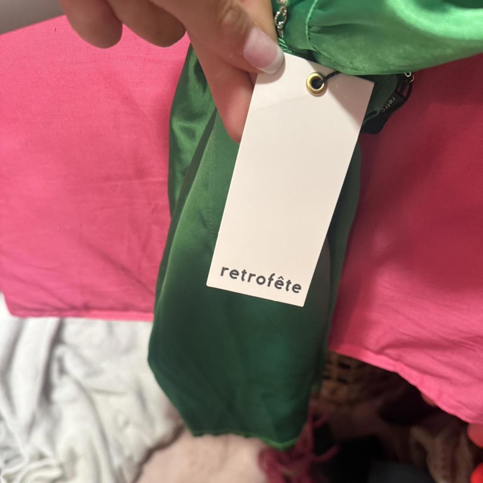 Retrofit Retrofête Women's Green Dress Size XS / US 0-2 / IT 36-38 - 4 Thumbnail