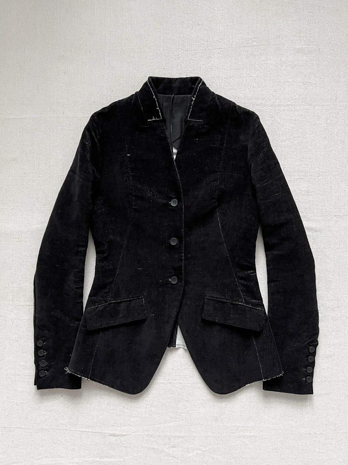Masnada Masnada Tailored Velvet Blazer Size S / US 4 / IT 40 - 1 Thumbnail