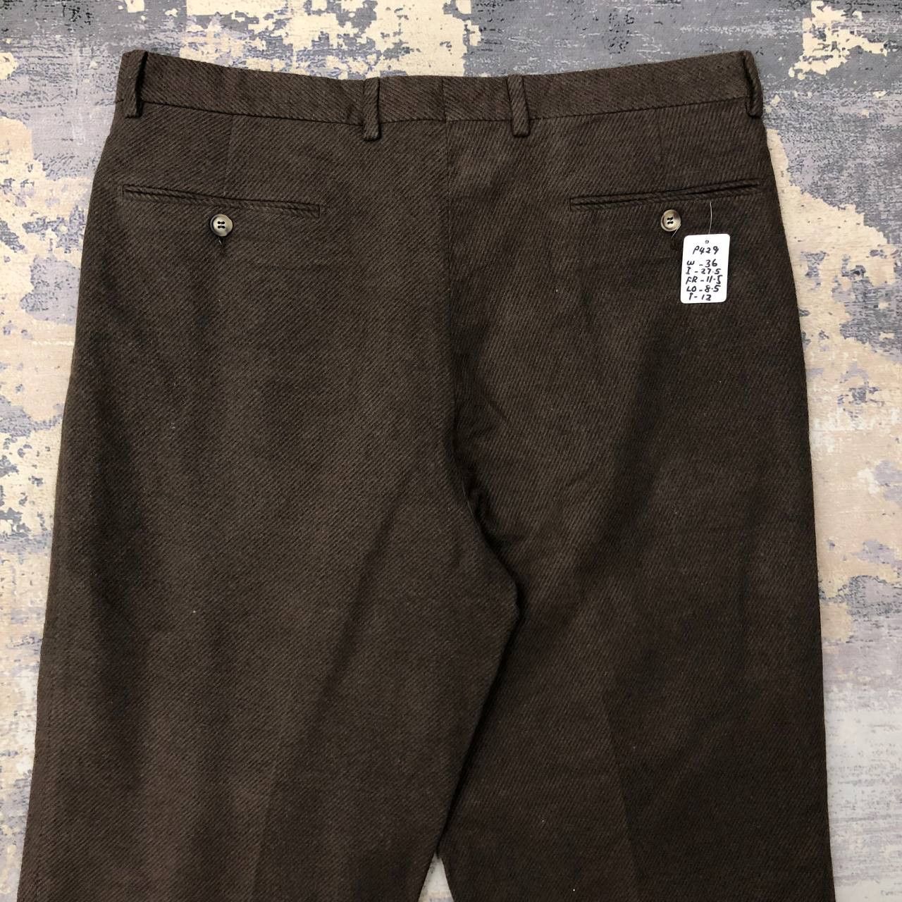 Ermenegildo Zegna P429 ERMENEGILDO ZEGNA MADE IN PORTUGAL VTG CASUAL PANTS Size US 36 / EU 52 - 4 Thumbnail