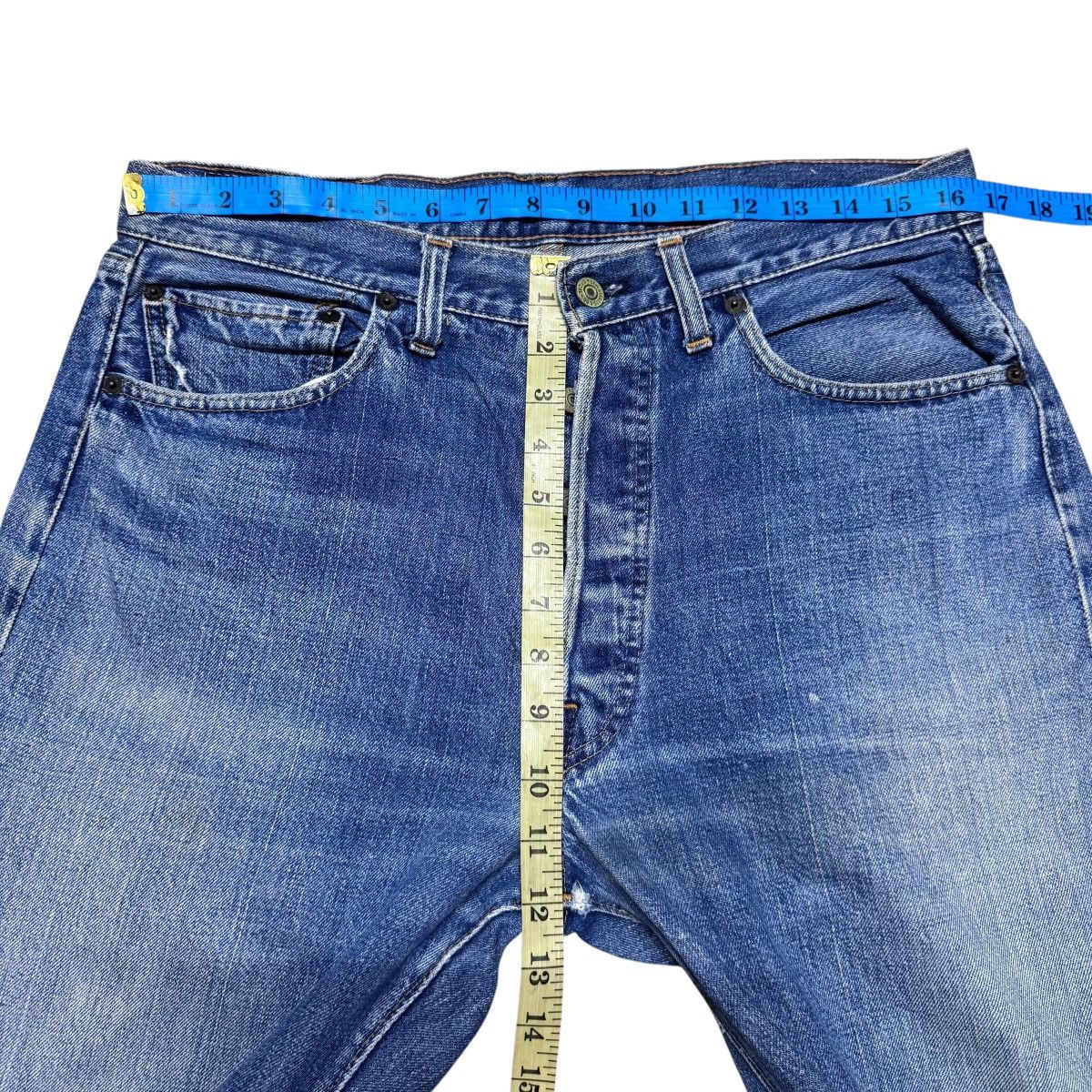 Levi's Vintage 70s Levis 501 Redline Selvedge Jeans Single Stitch Size US 33 - 13 Thumbnail