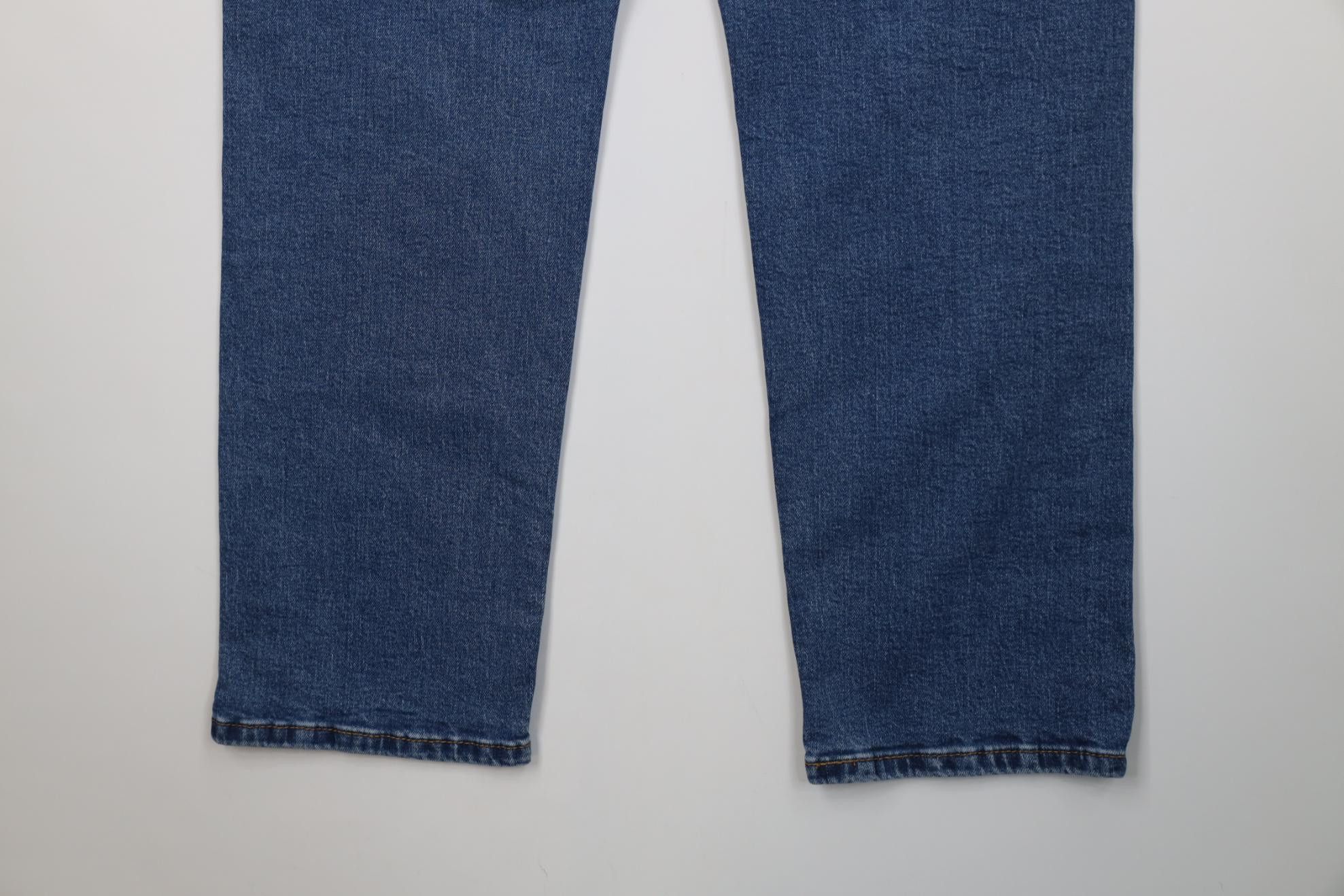 Levi's Vintage Y2K Levis 505 Regular Straight Leg Denim Jeans Blue Size US 34 / EU 50 - 11 Thumbnail