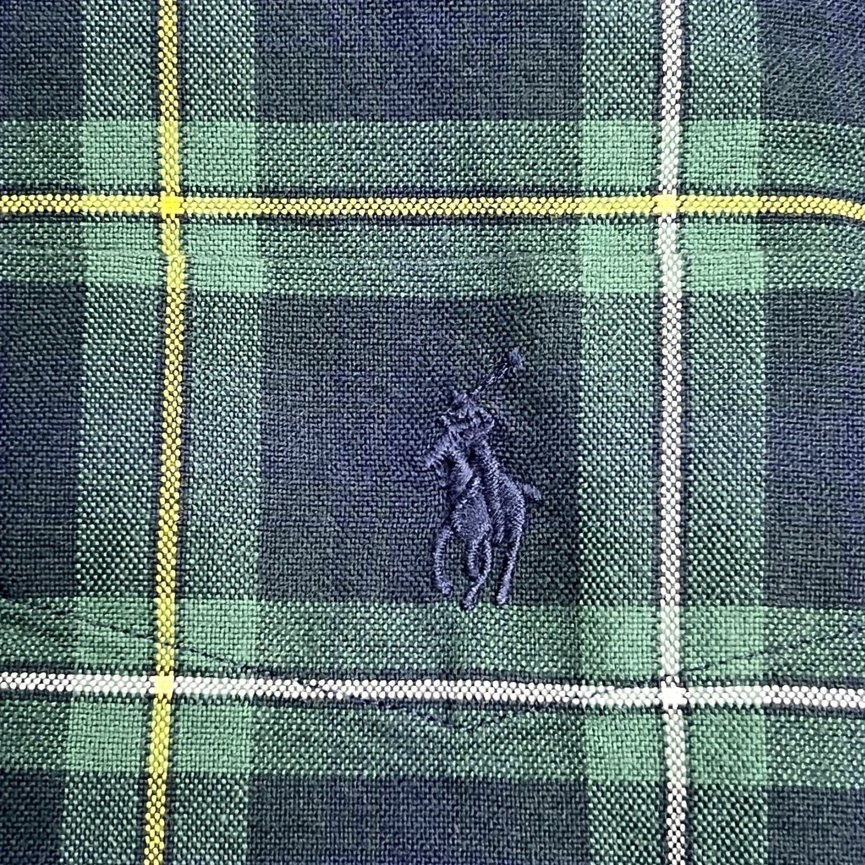 Polo Ralph Lauren Polo Ralph Lauren Shirt Mens XL Plaid Green Oxford Long Sleeve Button-Down Pony Size US XL / EU 56 / 4 - 4 Thumbnail