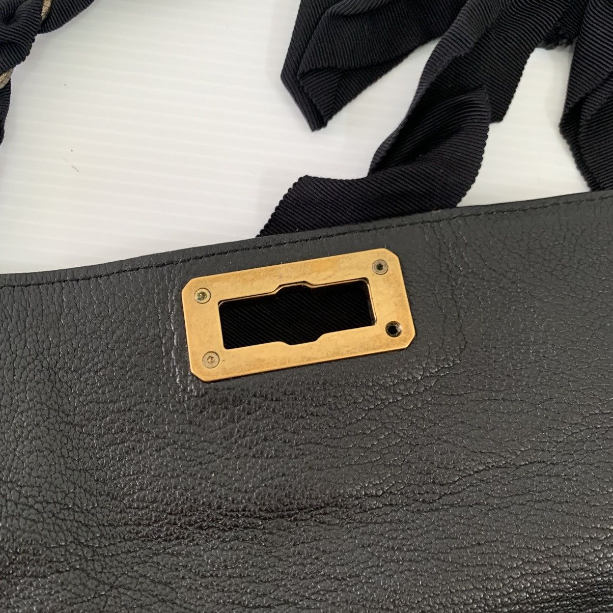 Lanvin 💥‼️FAST SALE‼️💥Authentic Lanvin Paris Leather Shoulder Bag Size ONE SIZE - 10 Thumbnail