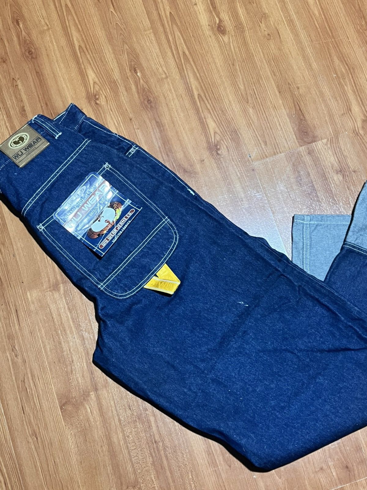 Wu-Tang Clan Vintage Rare Wu-wear Y2K carpenter jeans Size US 33 - 12 Thumbnail